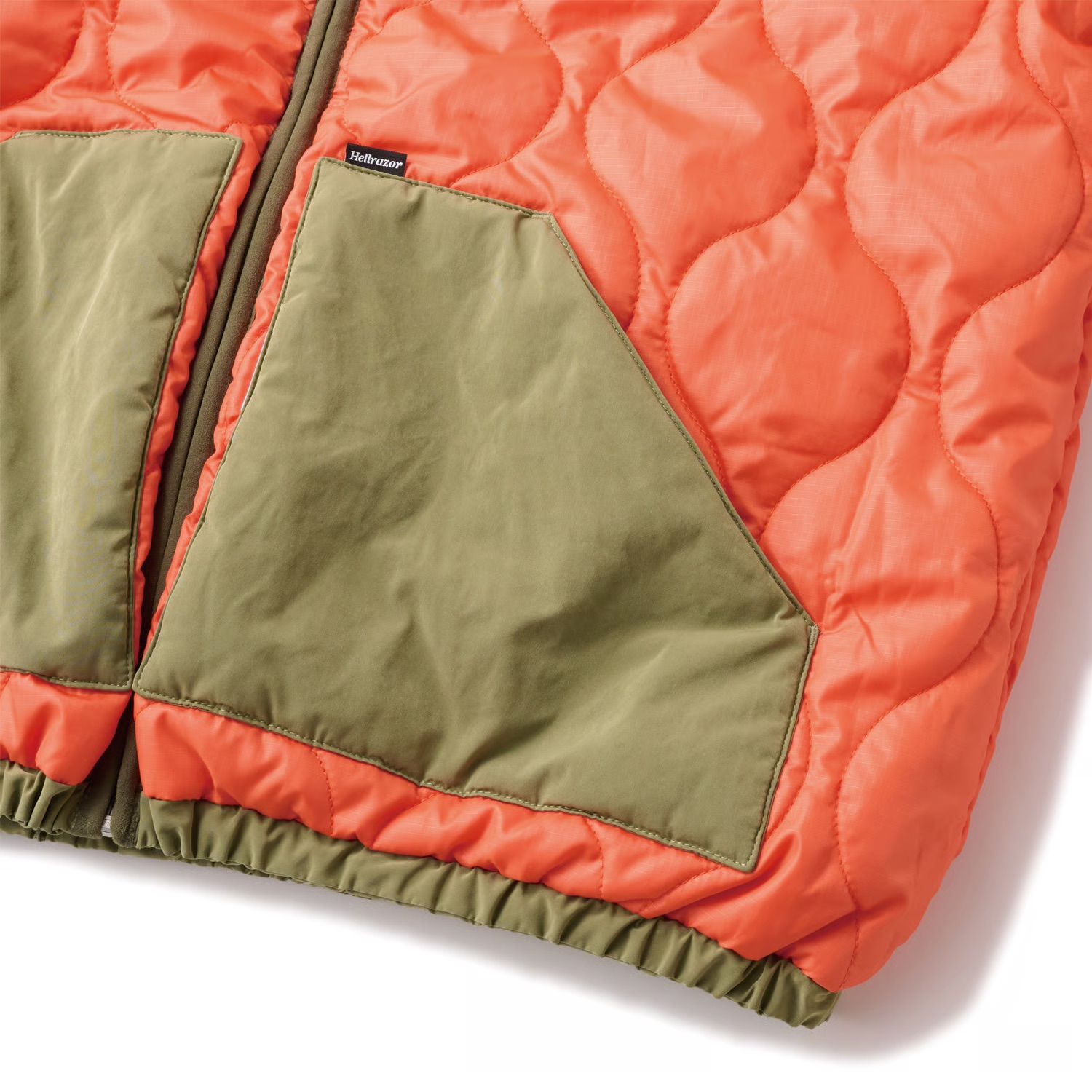 REVERSIBLE ARMY CARGO PUFF JACKET ARMY GREEN / ジャケット