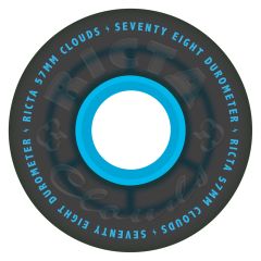 CLOUDS TRANSPARENT BLK/BLU | 78A (ソフト) 57MM | ブラック/ブルー