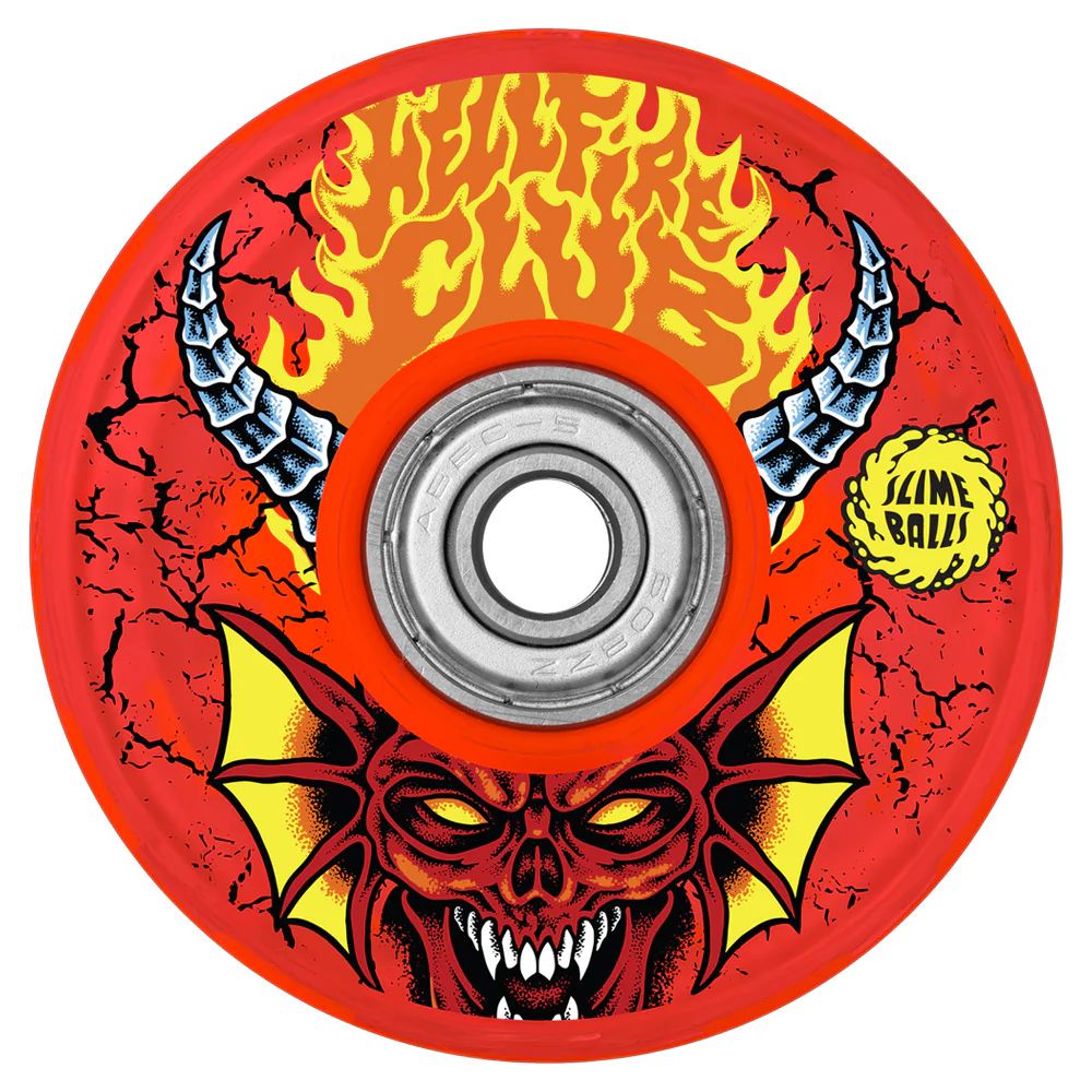 STRANGER THINGS  HELLFIRE CLUB RED | 78A (ソフト) 66MM | レッド