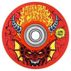 STRANGER THINGS  HELLFIRE CLUB RED | 78A (ソフト) 66MM | レッド