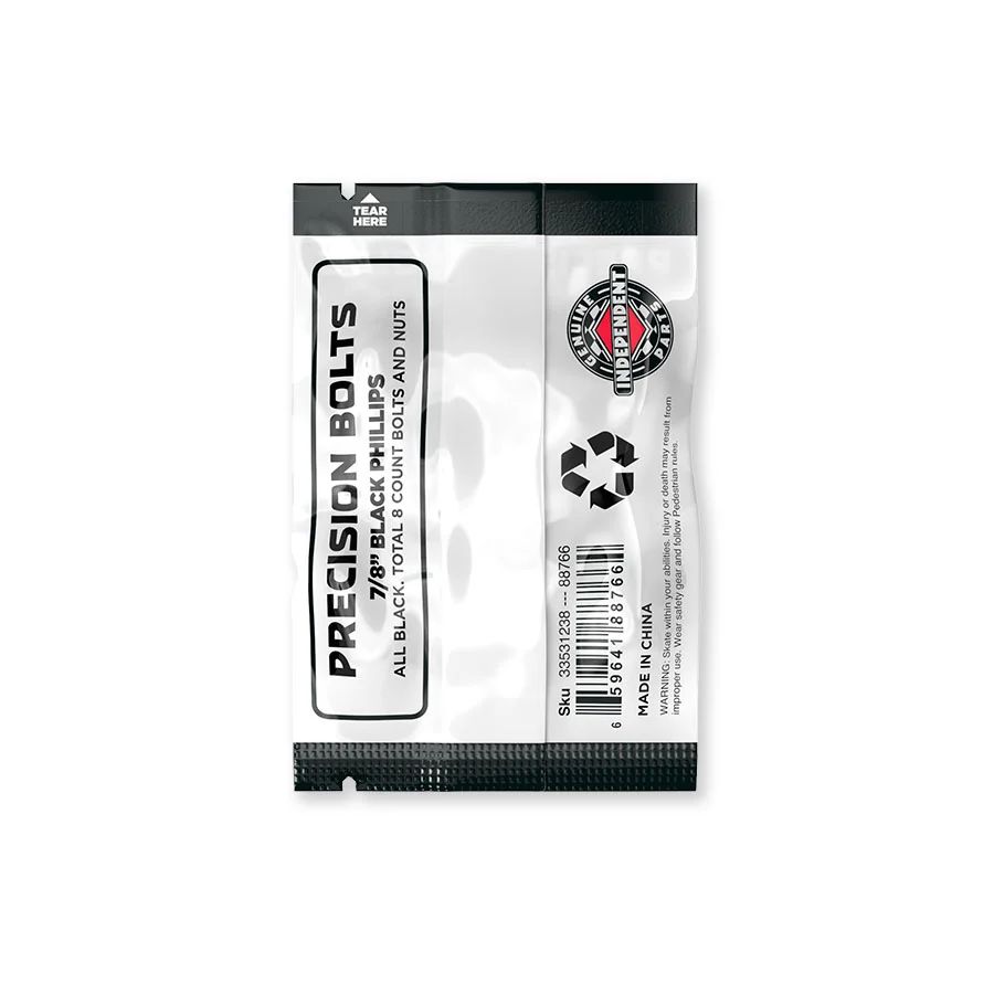GENUINE PARTS 7/8" PHILLIPS HARDWARE BLK | 7/8インチ プラス | ブラック | ハードウェア (ナット+ボルト)