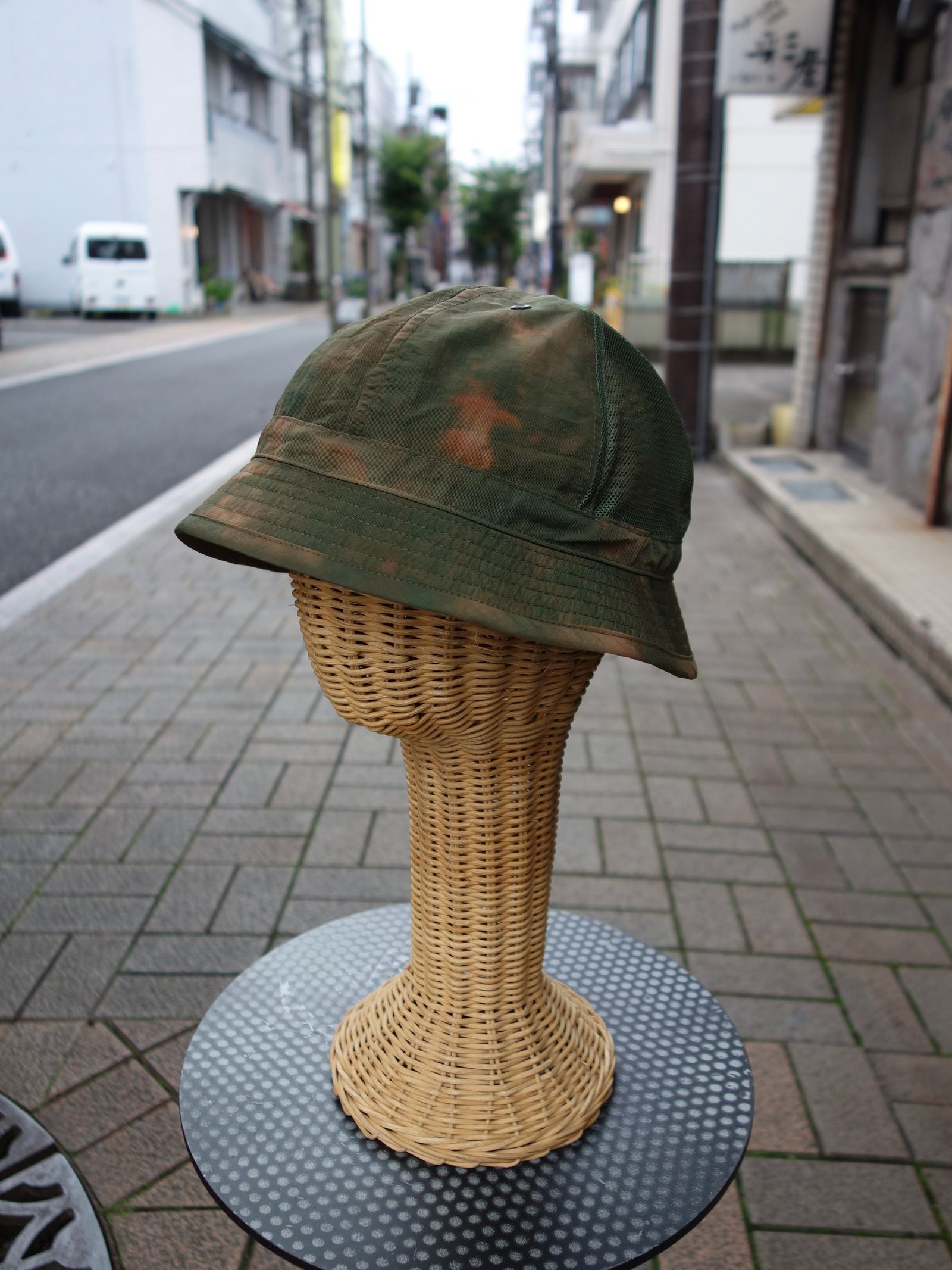 HERITAGE TIEDYE 6PANEL HAT ( Olive Tiedye ) / ハット