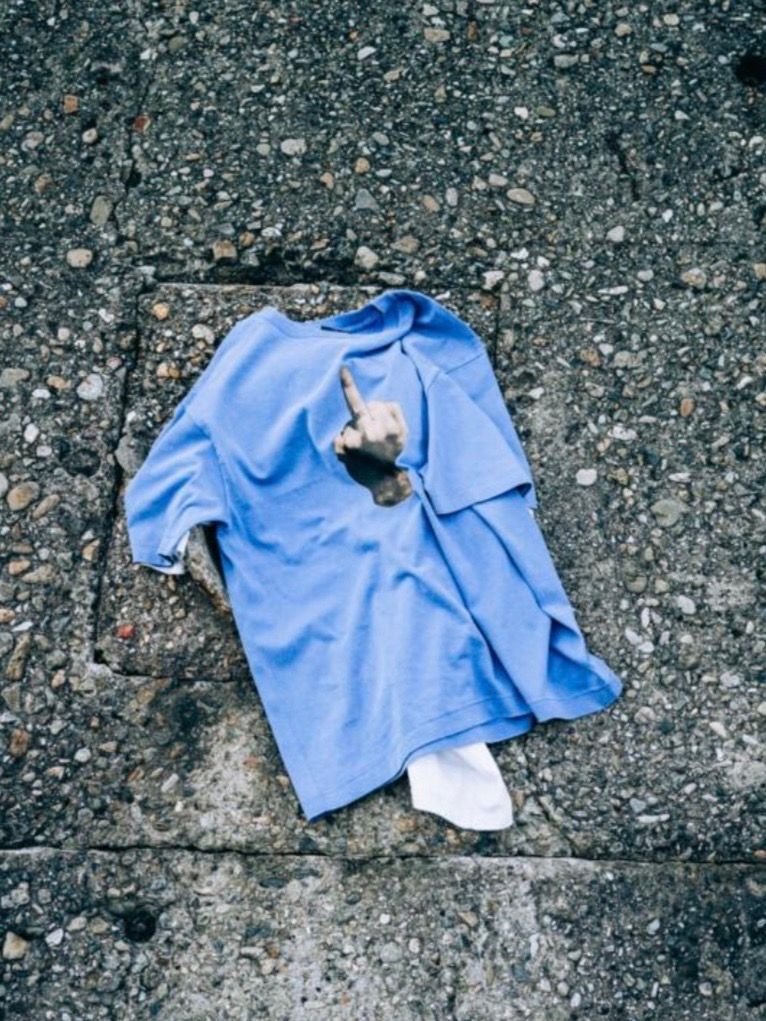 FU蜚CK - TEE ( BLUE ) / Tシャツ