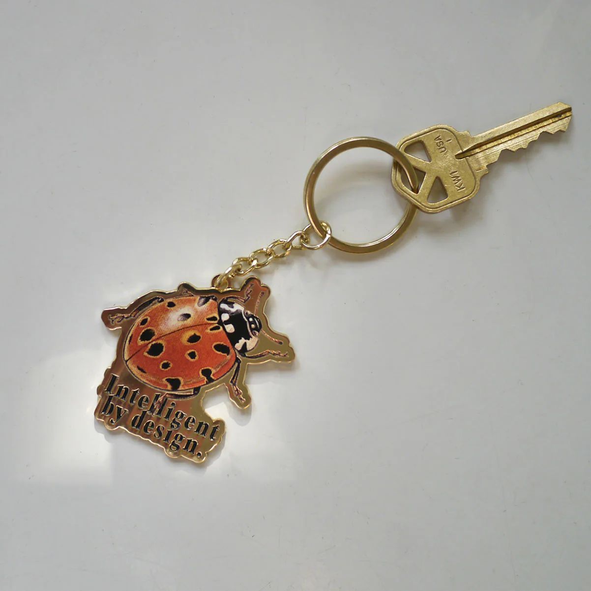 INTELLIGENT BY DESIGN KEYCHAIN/ キーチェーン