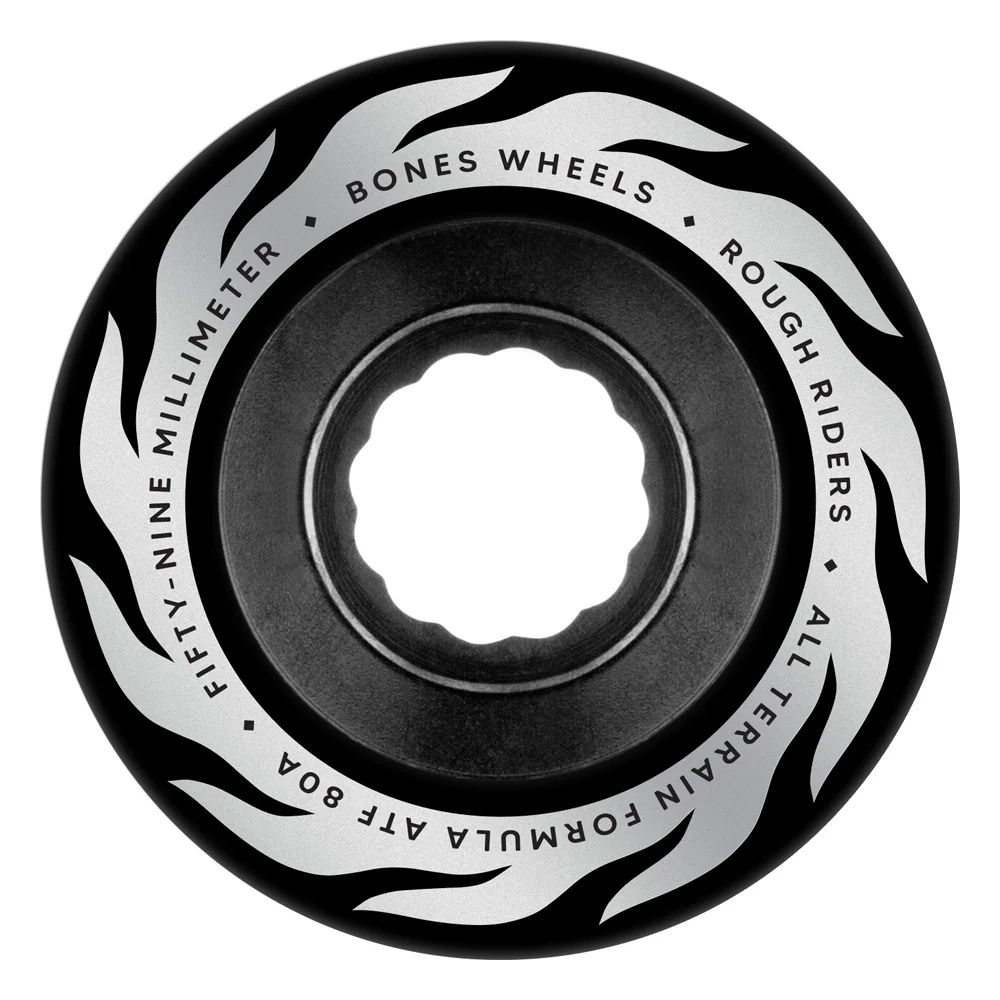ALL-TERRAIN FORMULA ROUGH RIDERS ETERNAL FLAME BLK | 80A (ソフト) 59mm | ブラック
