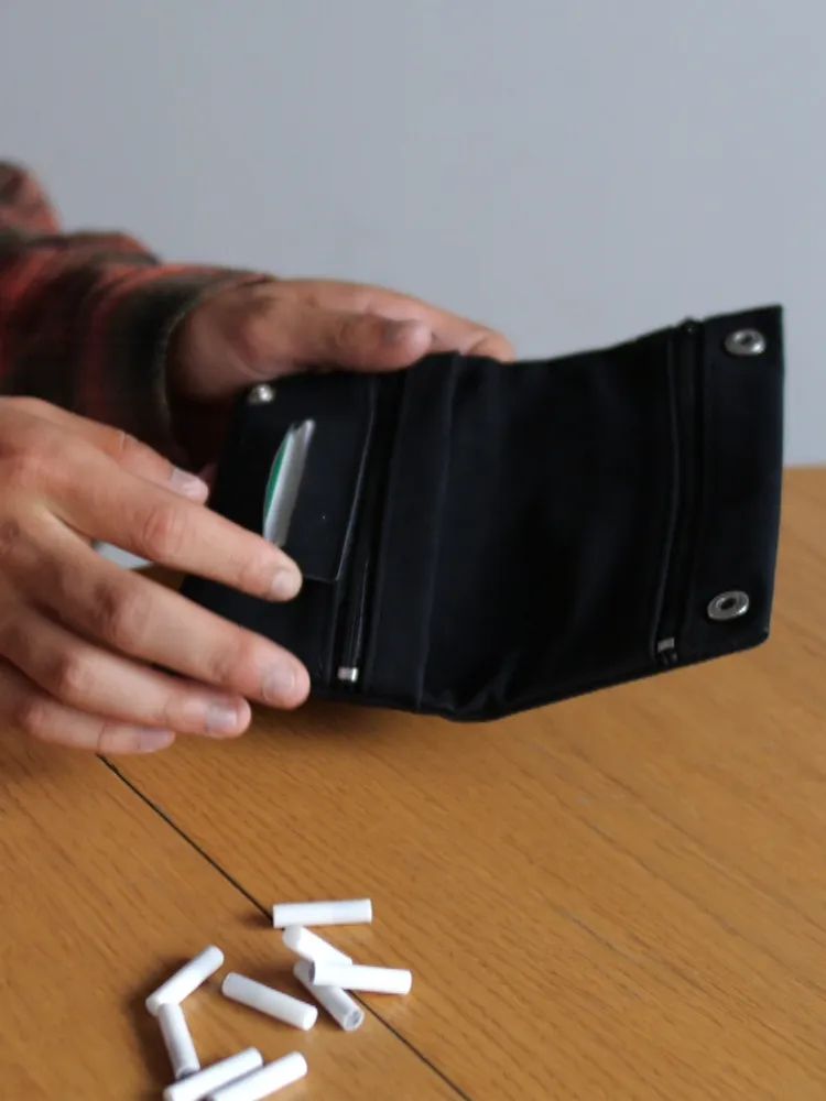 CIGARETTE POUCH / Black / シャグケース タバコケース