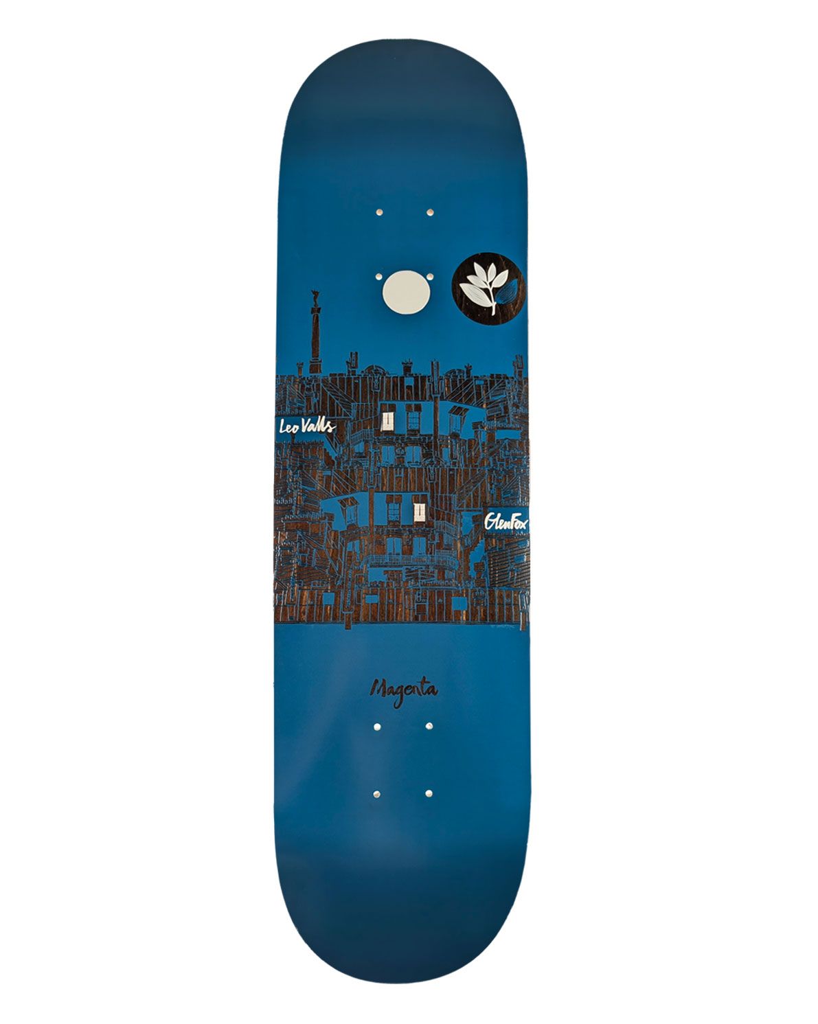 MAGENTA SKATEBOARDS - LEO VALLS & GLEN FOX ROOFTOP 8.25 / スケボー