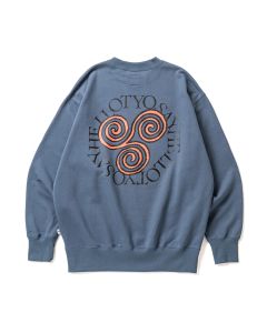 Slap Logo Crew ( Night Blue ) / スウェット