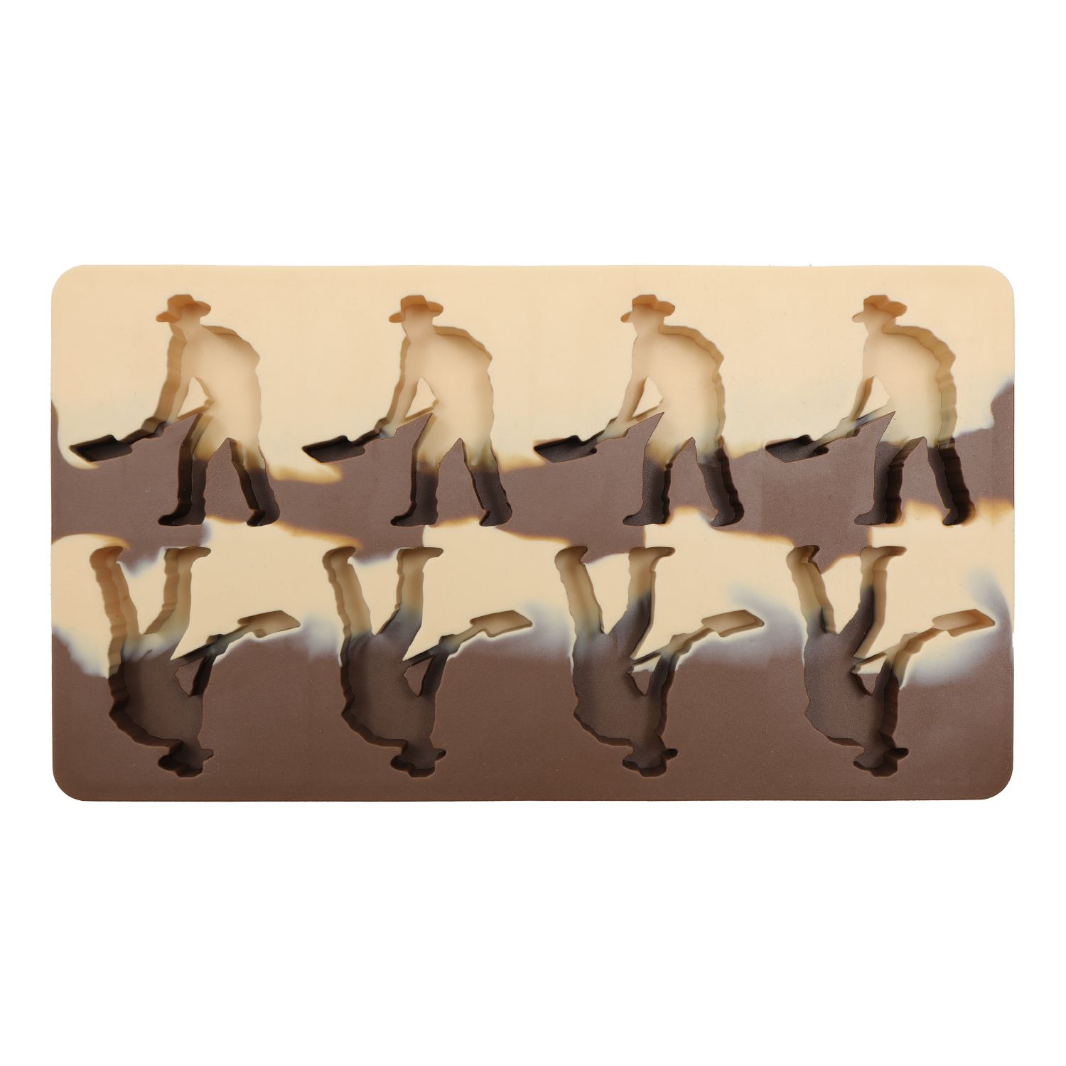 Digger Man Ice Tray Brown Marble / アイストレイ