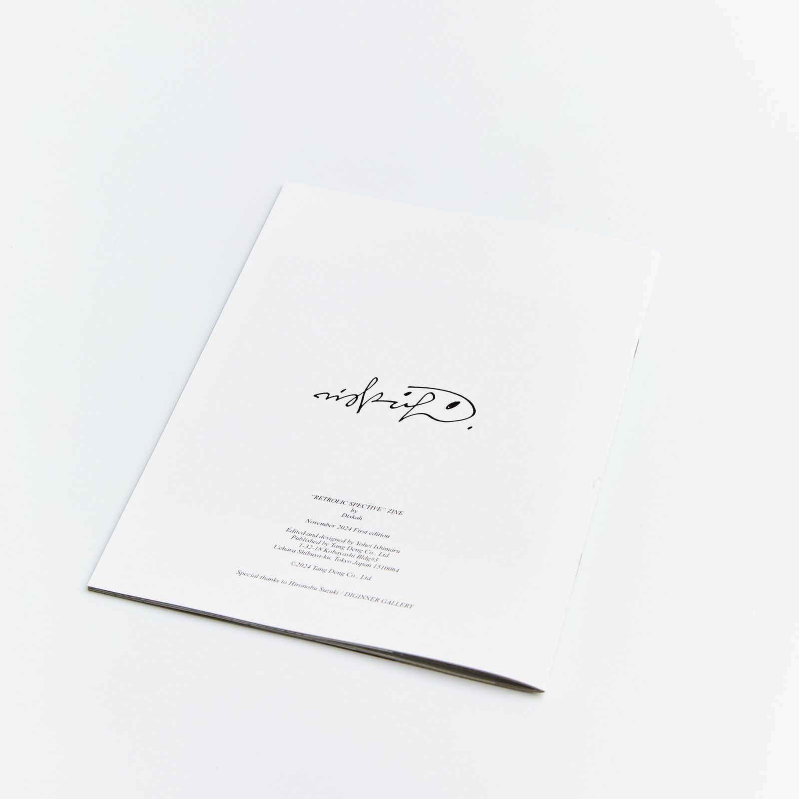 RETROLIC SPECTIVE - Diskah / ソフトカバー 本 ZINE