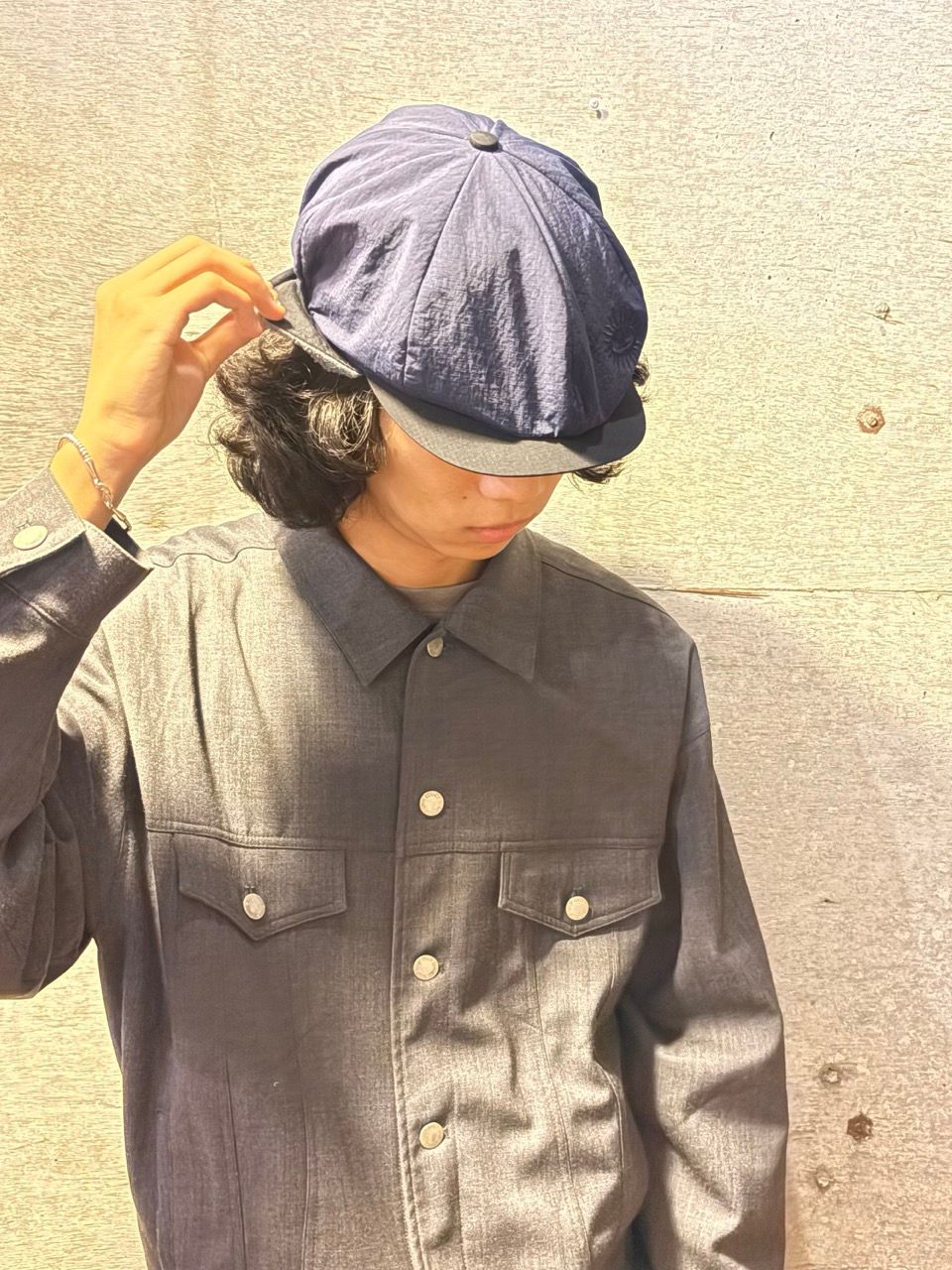 Daddy Casquette Navy  / キャスケット