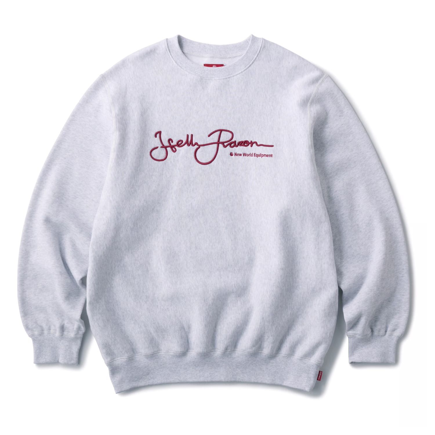 NEW WORLD EQUIPMENT CREWNECK - GRAY / スウェット