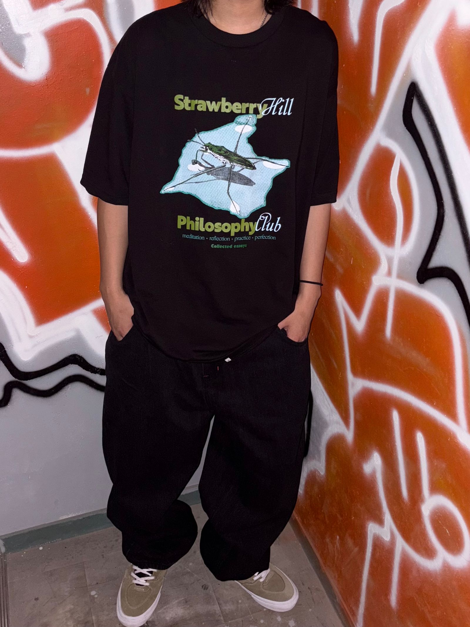 REFLECTION TEE/ Tシャツ(Black)