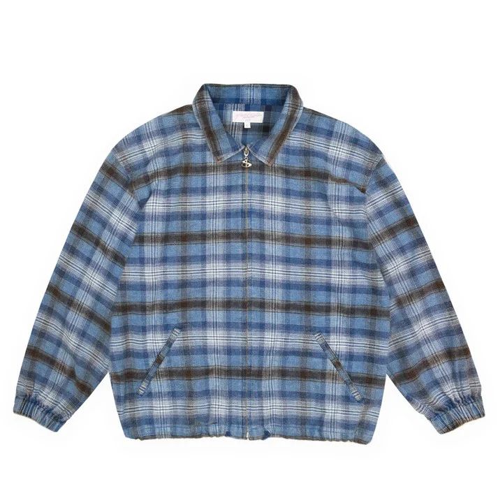 YARDSALE TARTAN FULLZIP BLUE / ジャケット