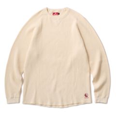 WAFFLE LS SHIRT NATURAL / サーマル
