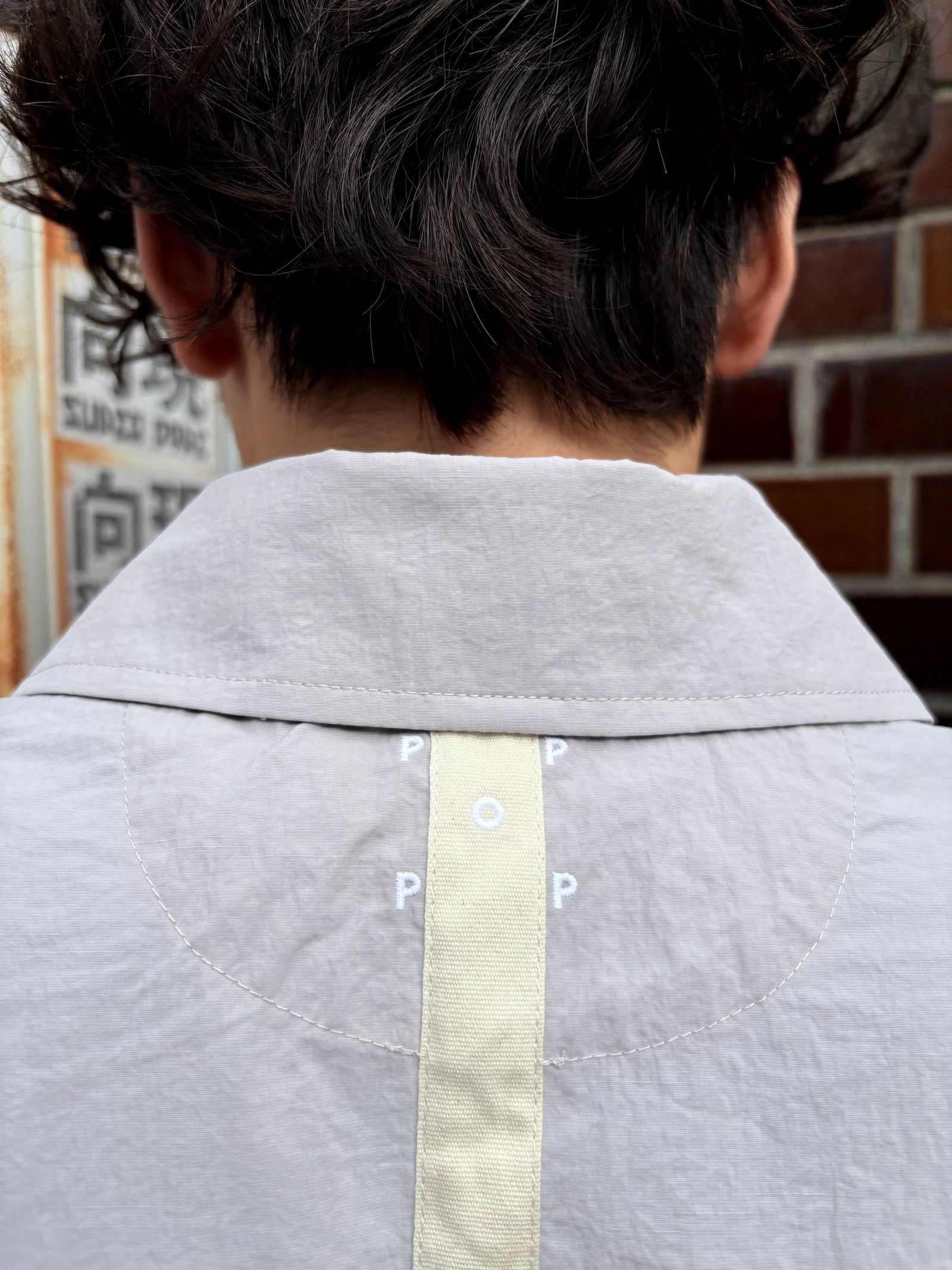 Pop Beattie Overshirt Raindrops  / ジャケット