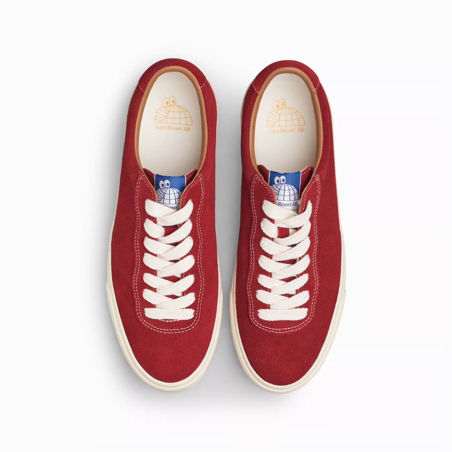 LAST RESORT AB (ラスト リゾート エービー)VM001 Lo Suede Old Red / White / シューズ