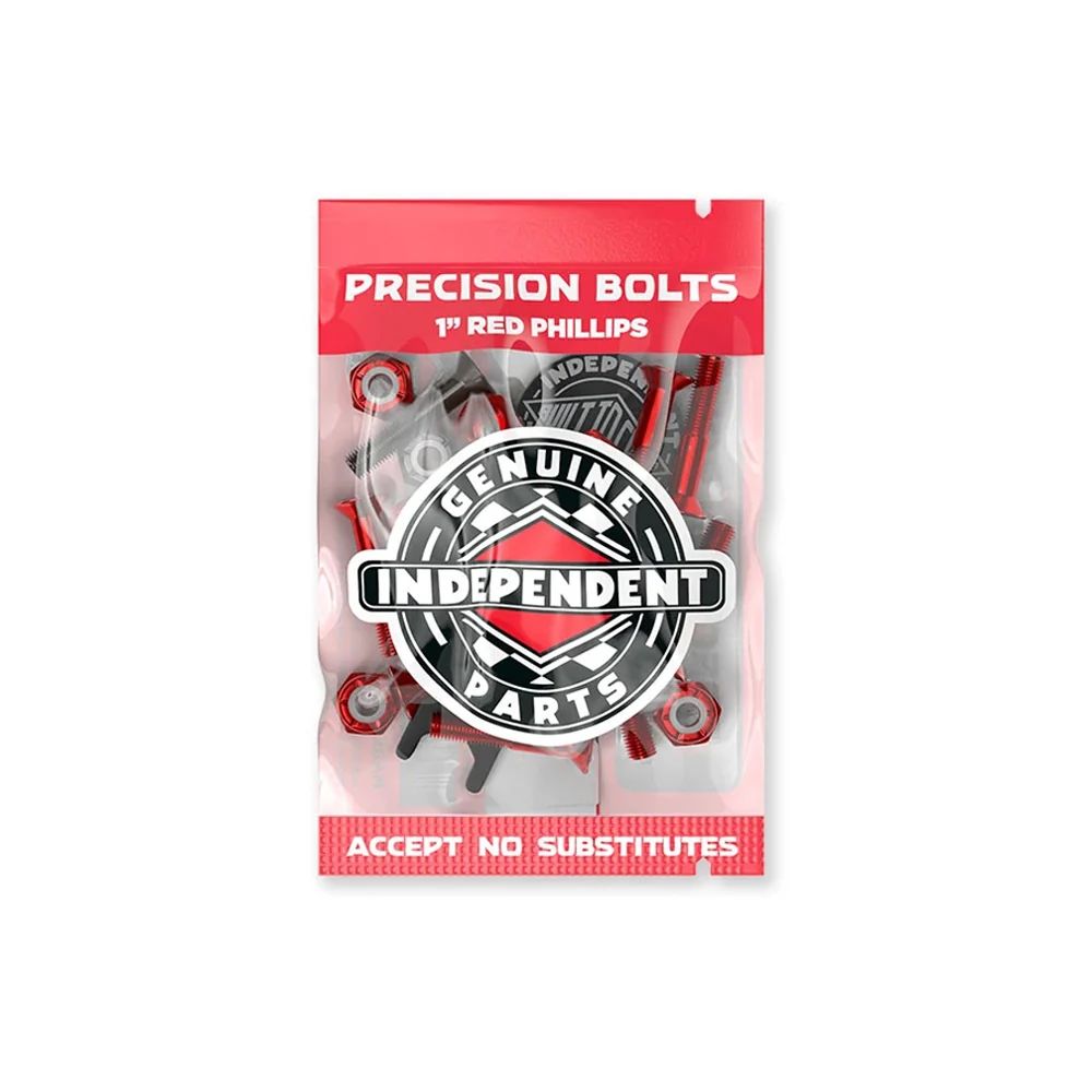 GENUINE PARTS 1" PHILLIPS HARDWARE TOOL付き RD/BK | 1インチ プラス | レッド/ブラック | ハードウェア (ナット+ボルト)
