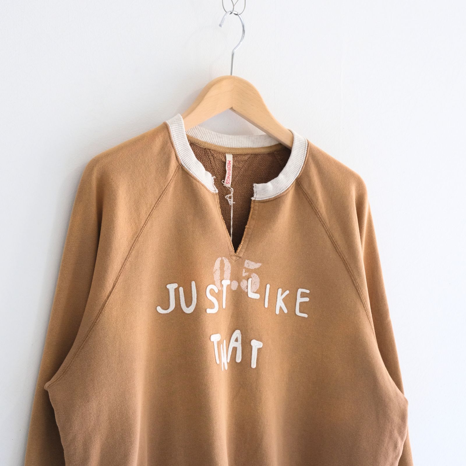 【残り1点】THE THIRD SWEATSHIRT VINTAGE（VINTAGE CAMEL）