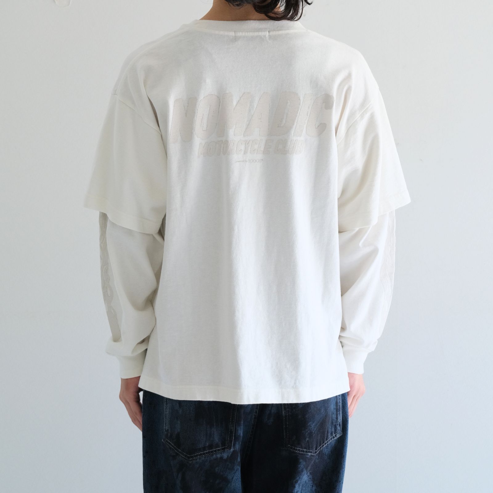 MC LAYERED LS TEE / MC レイヤード LS TEE（OFF WHITE）