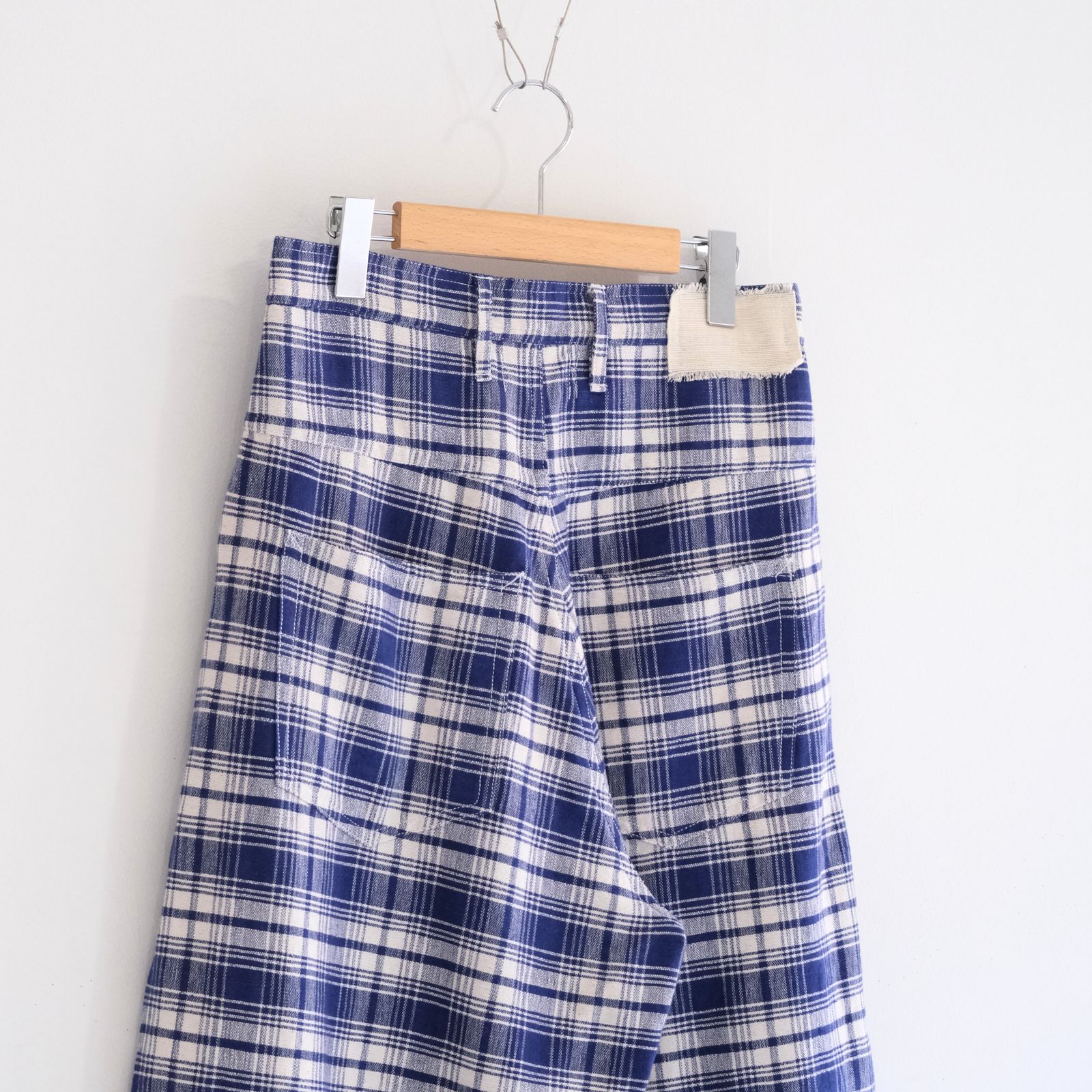 LUSH PANTS / ラッシュパンツ（PICNIC CHECK HANDLOOM）