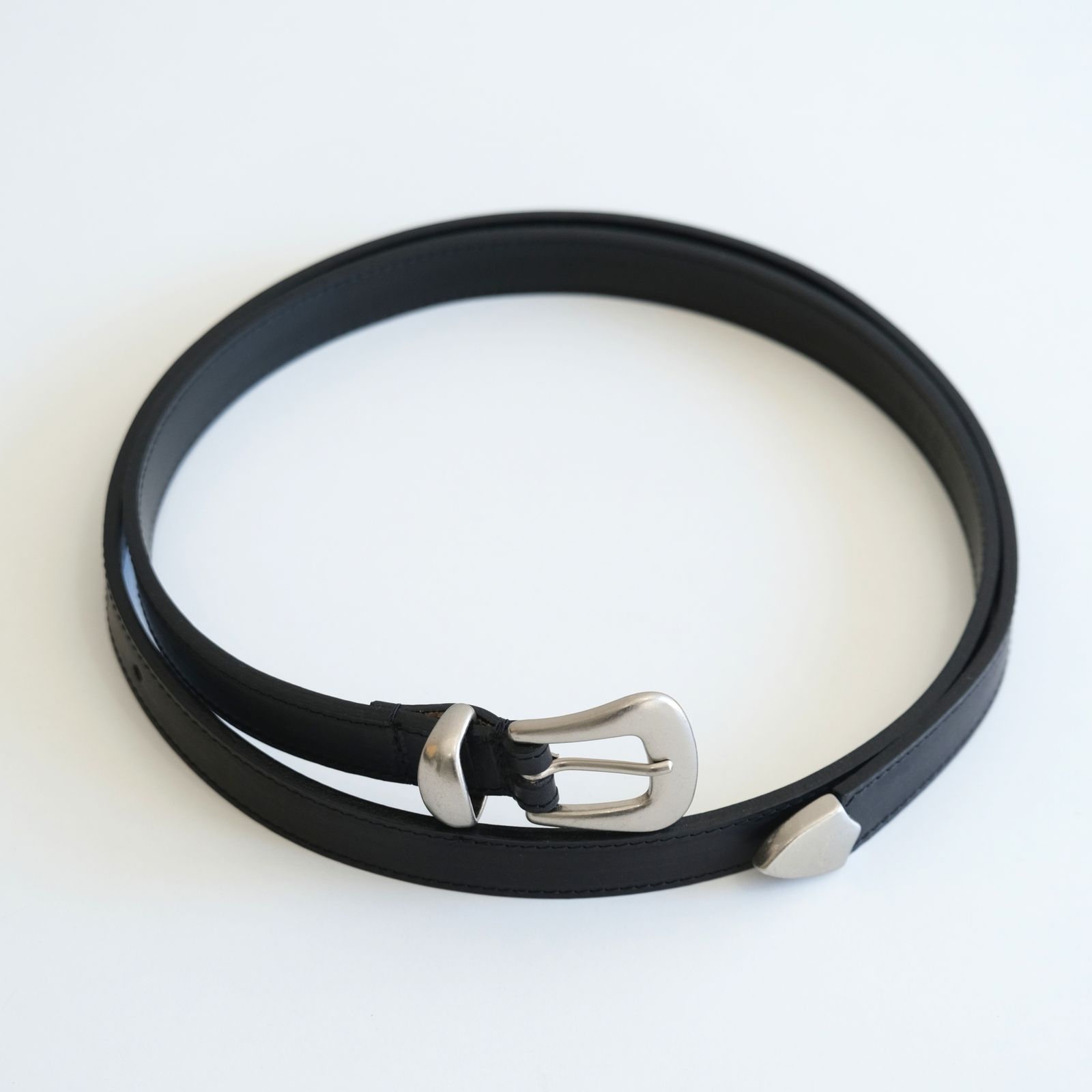 【残り1点】NARROW WESTERN BELT（BLACK）