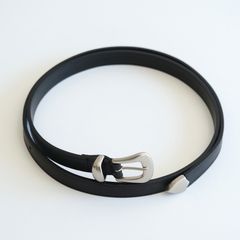 【残り1点】NARROW WESTERN BELT（BLACK）