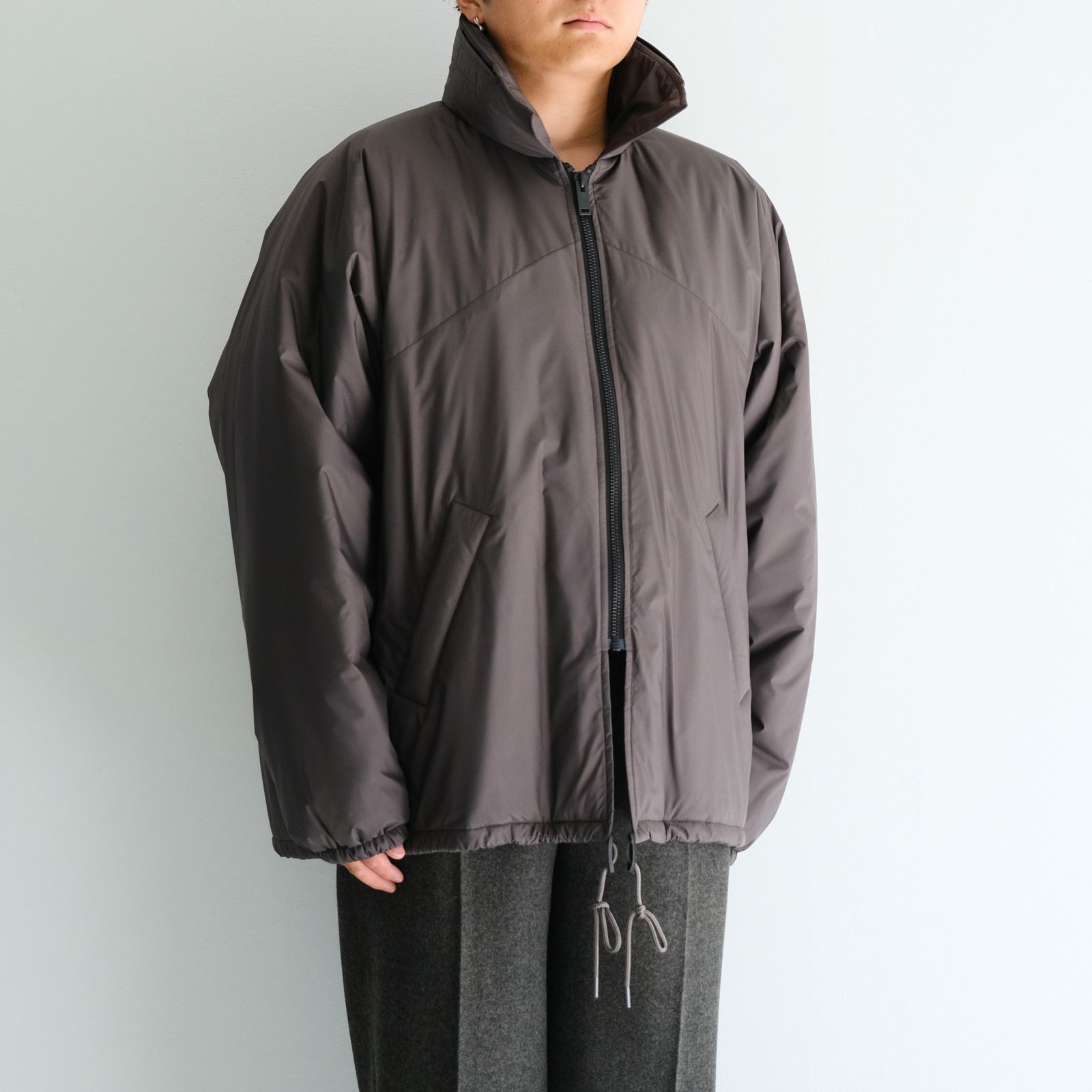 INSULATION COACH JACKET ‐Primaloft‐ / ジャケット / コーチジャケット / プリマロフト / Grey / グレー