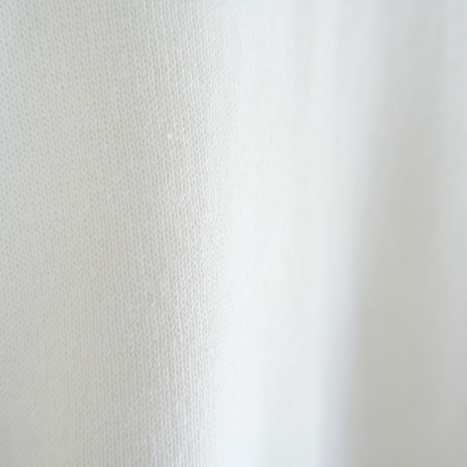 Knitted Polo Shirt /  ニット ポロ シャツ（WHITE）