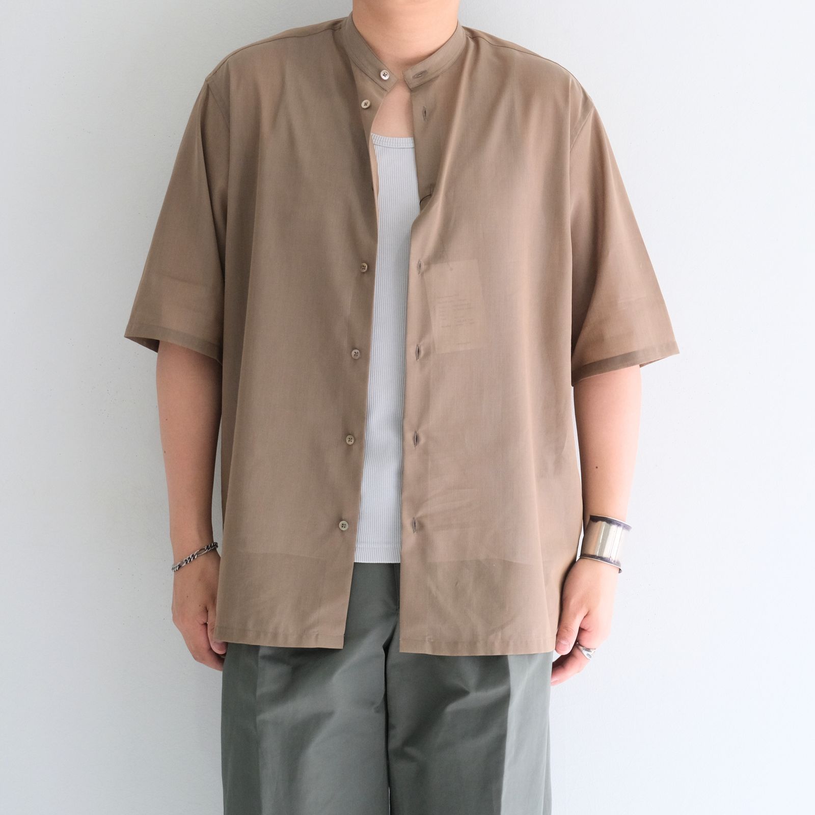 Gas boil cotton - Reiziger / （Burnt umber）