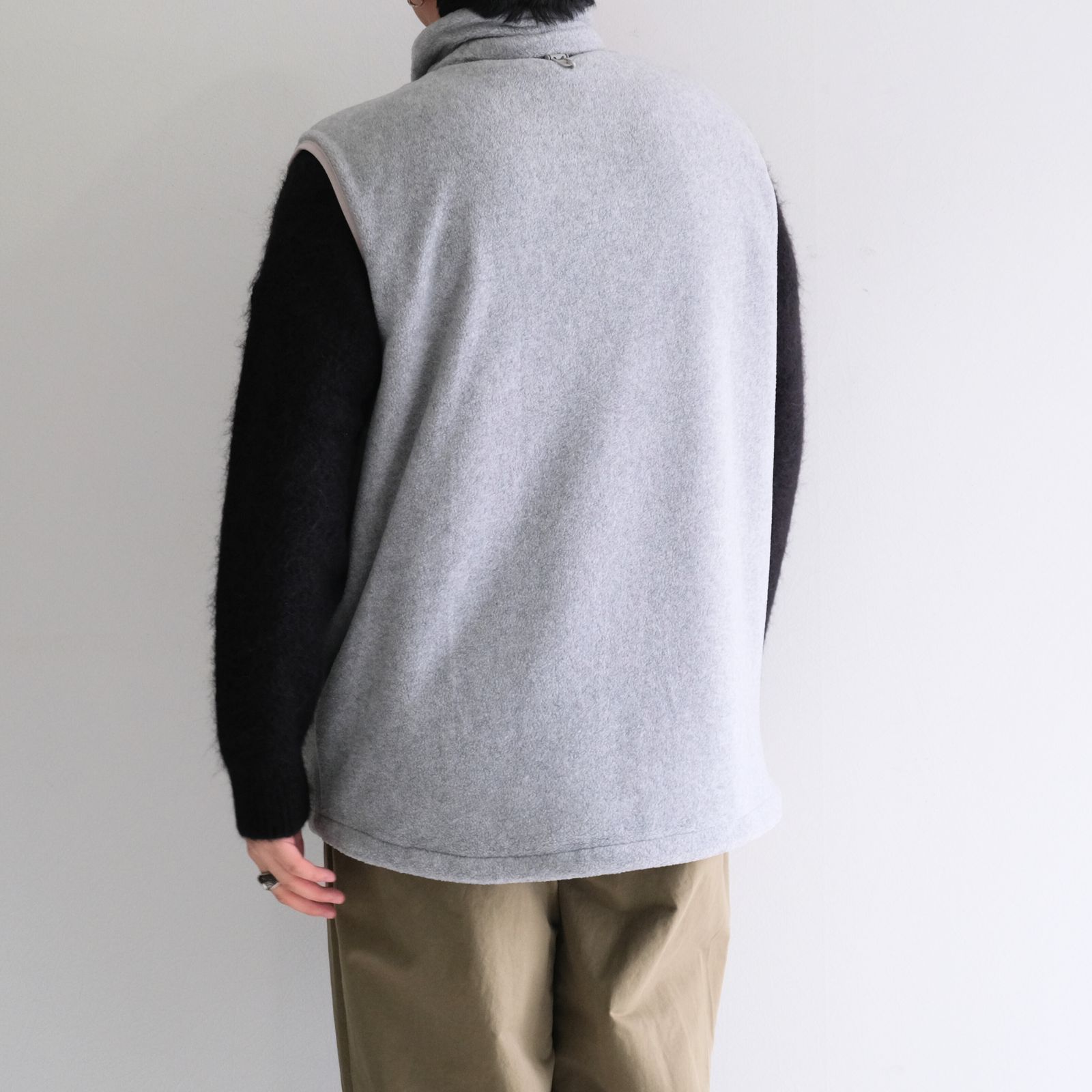Reimagined Survivor Fleece Vest / リイマジンド サバイバーフリースベスト（Melange Grey）