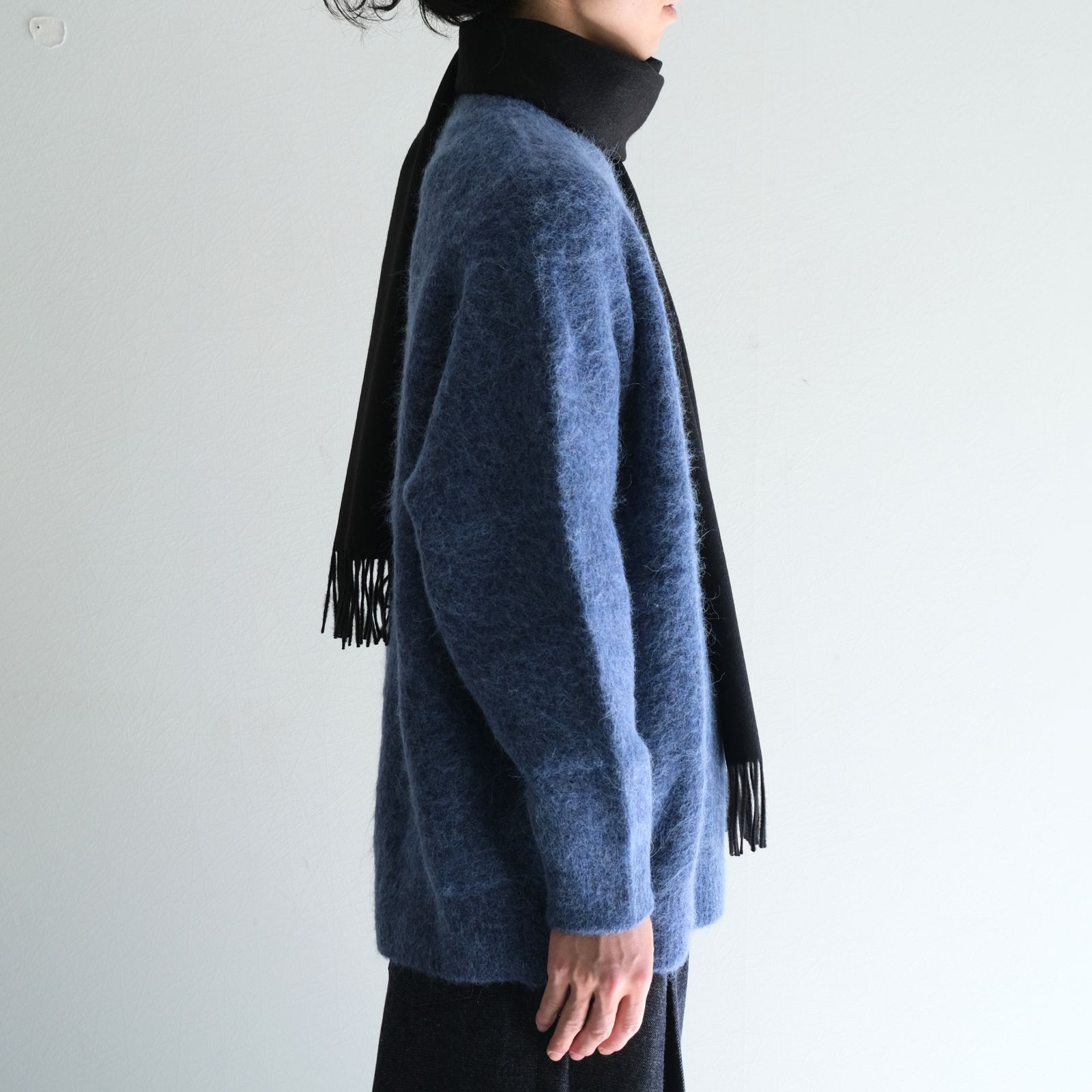 Brushed Scarf（Black）