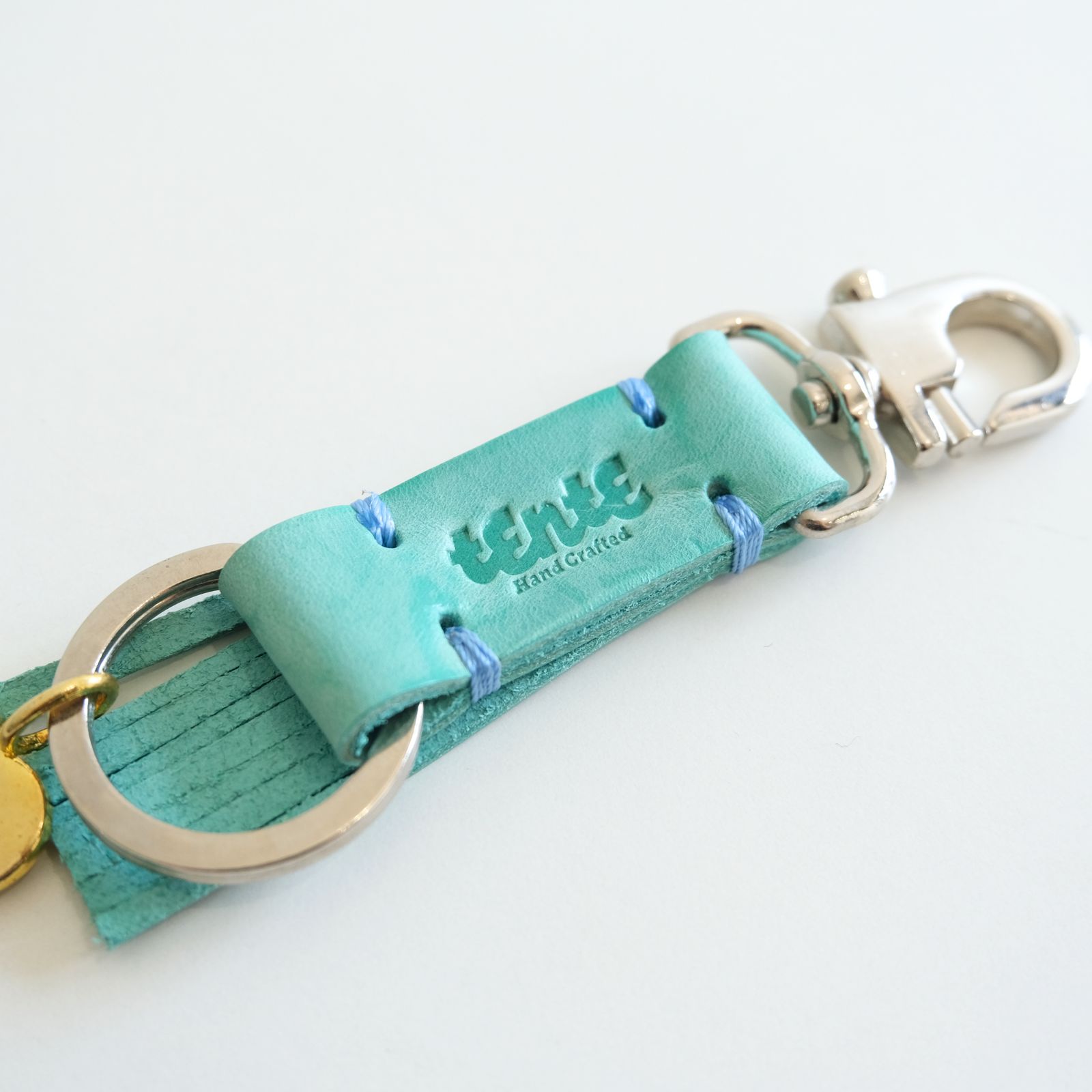 【残り1点】FRINGE KEY HOLDER（turquoise）