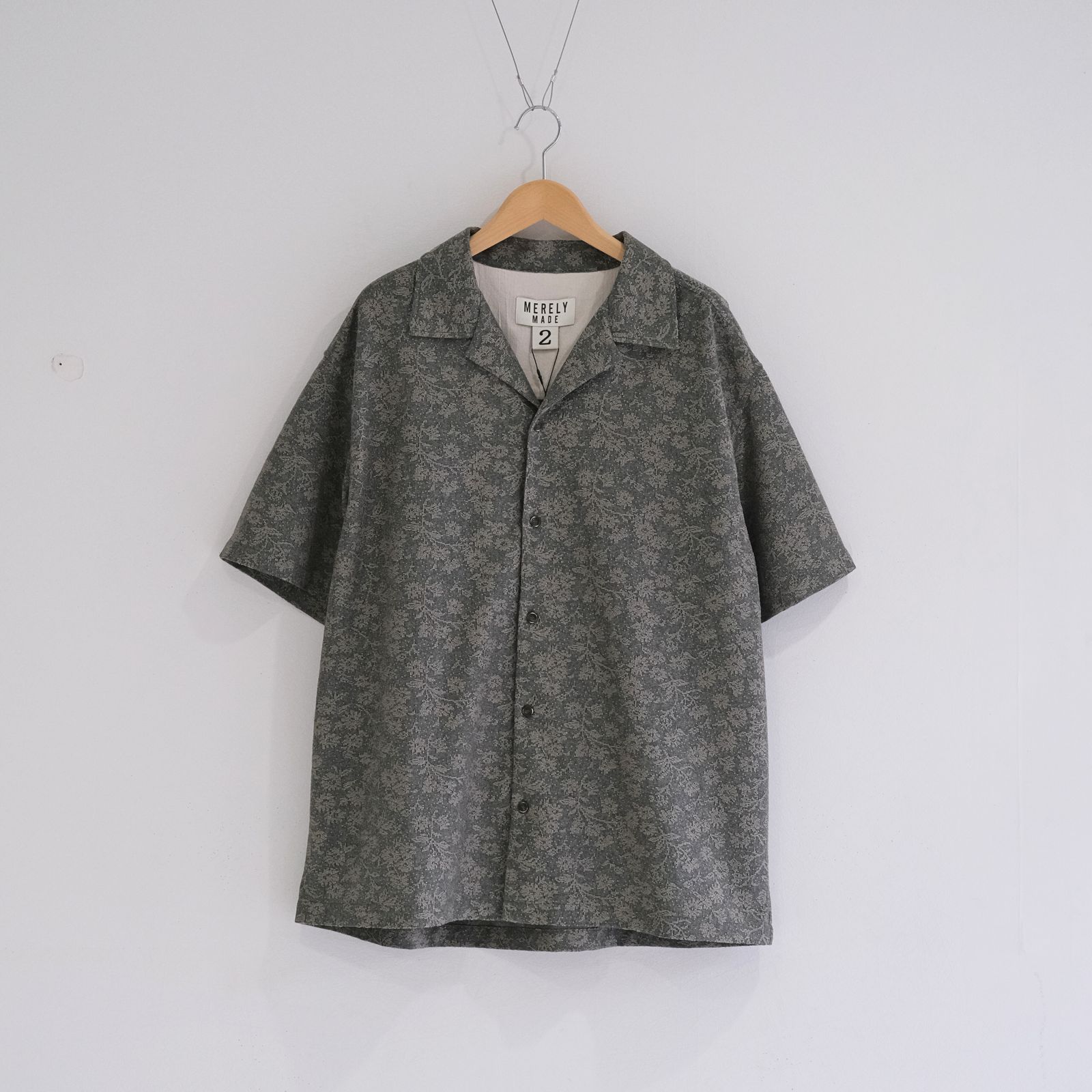 LACE CUBAN COLLAR SHIRTS / 半袖シャツ / FOREST GREEN