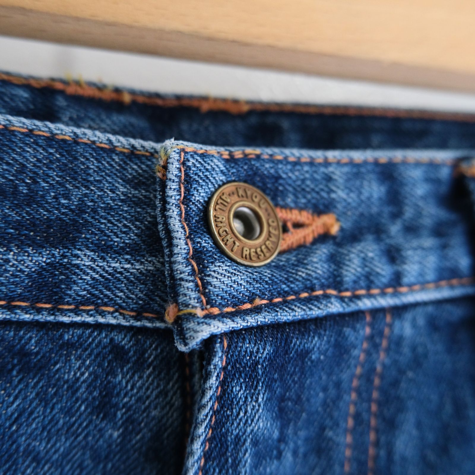 "JUDE Ⅱ"REPAIRED Half Oiled Coated Straight by 66 Selvedge Denim / パンツ / デニム / ワックスオイルド加工 / REPAIRED/OILED