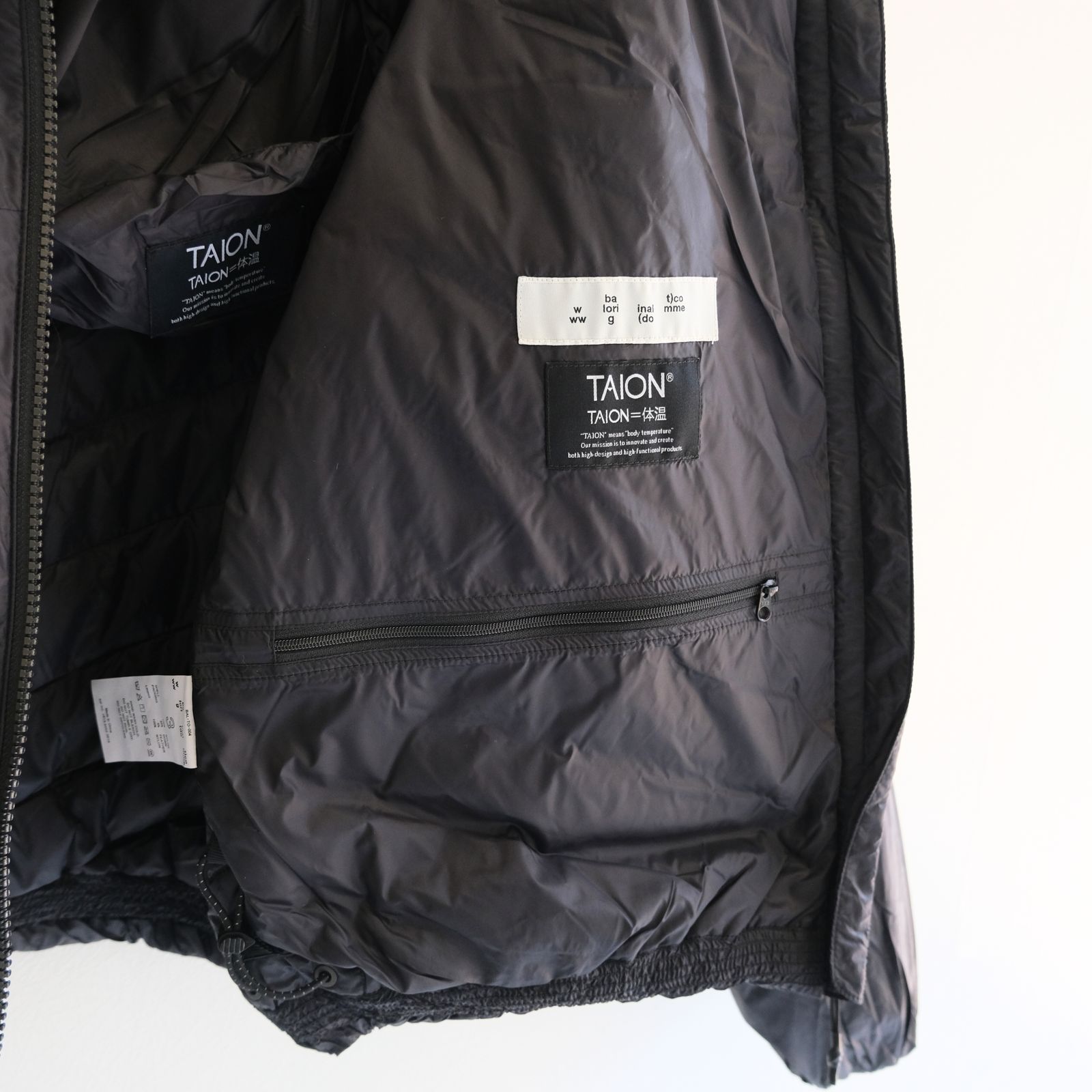 BAL / TAION STAND COLLAR DOWN JACKET / ダウンジャケット / ジャケット / コラボレーション / BLACK