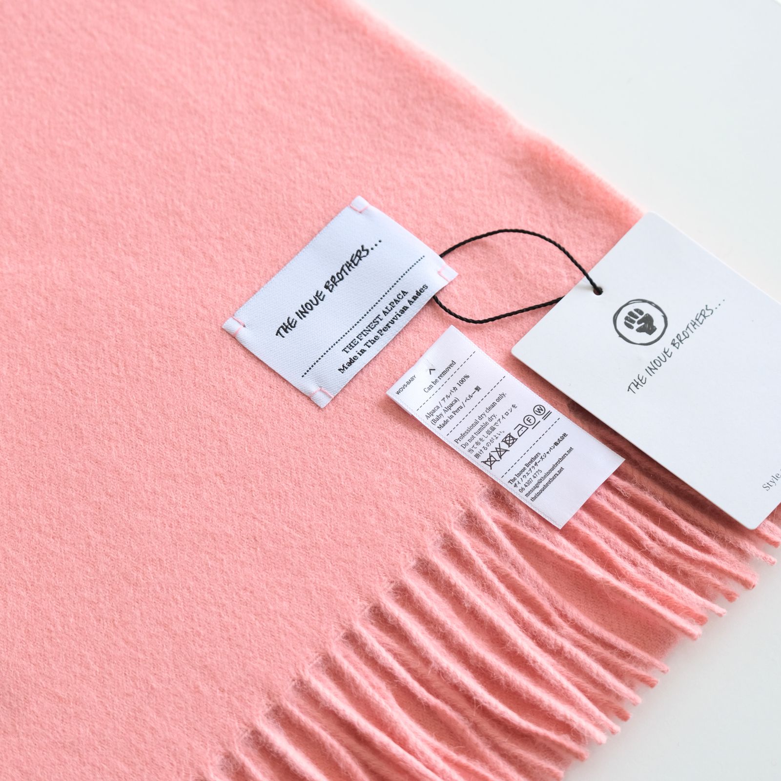 Brushed Scarf（Sakura）