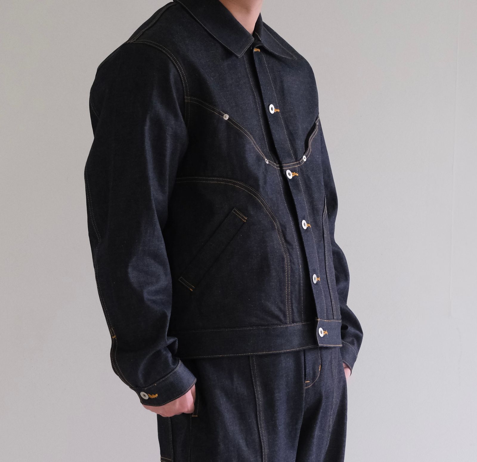 DENIM JIJI JACKET RAW / デニムジャケット