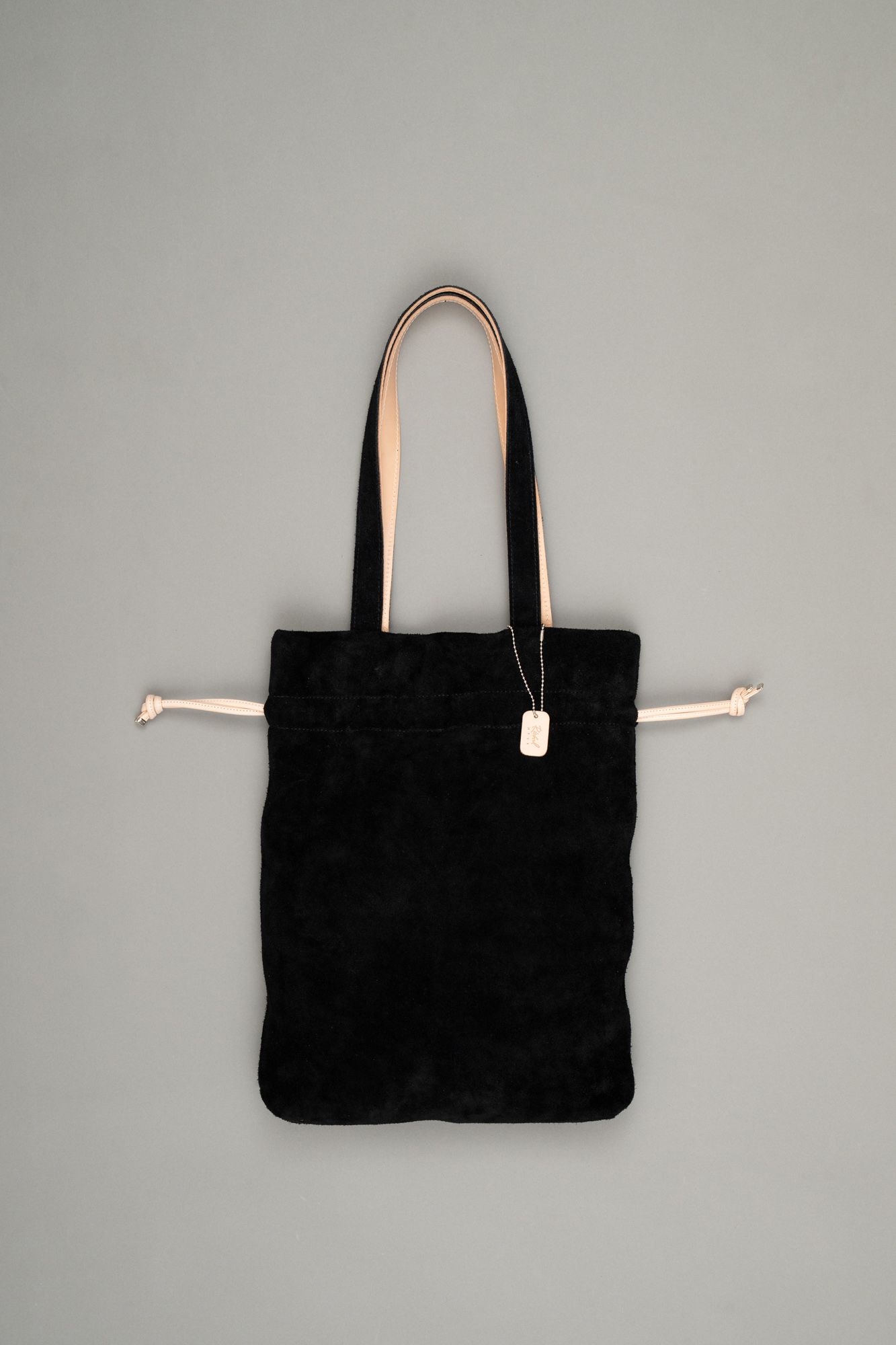 Drawstring Tote Bag（Black）
