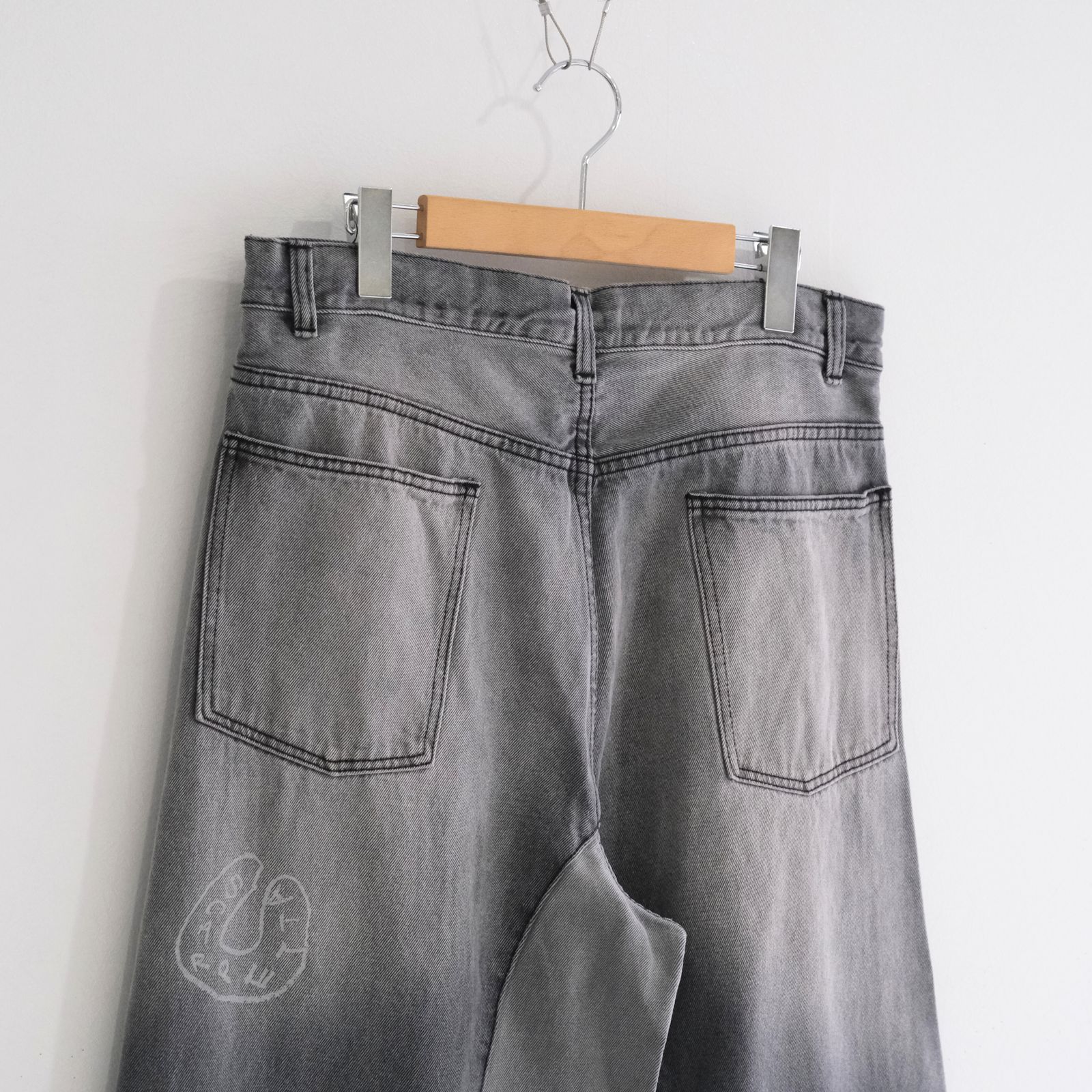 3D DENIM PANTS / パンツ / デニム / デニムパンツ / BLACK