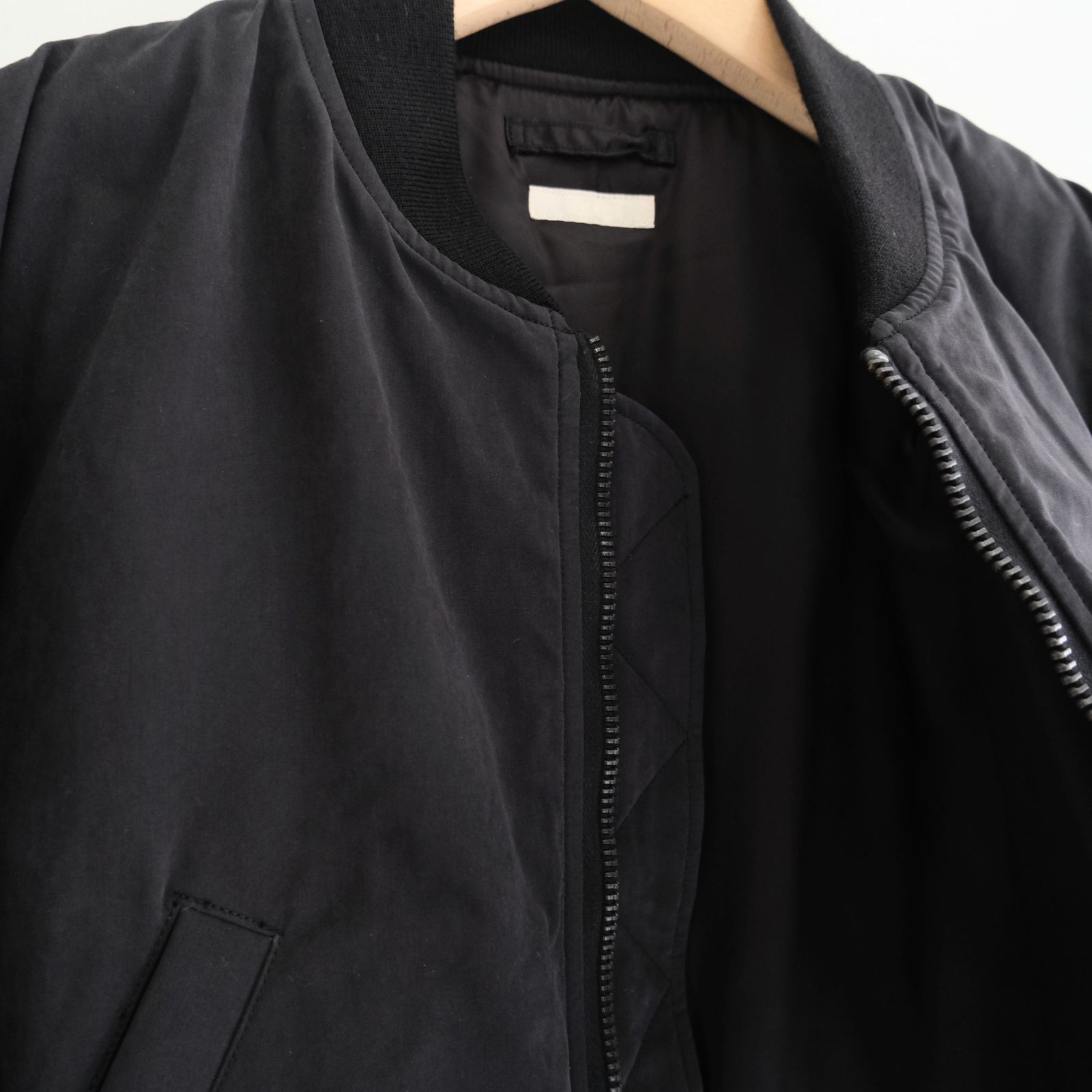 【残り1点】WAXED WEATHER FLIGHT JKT（INK BLACK）