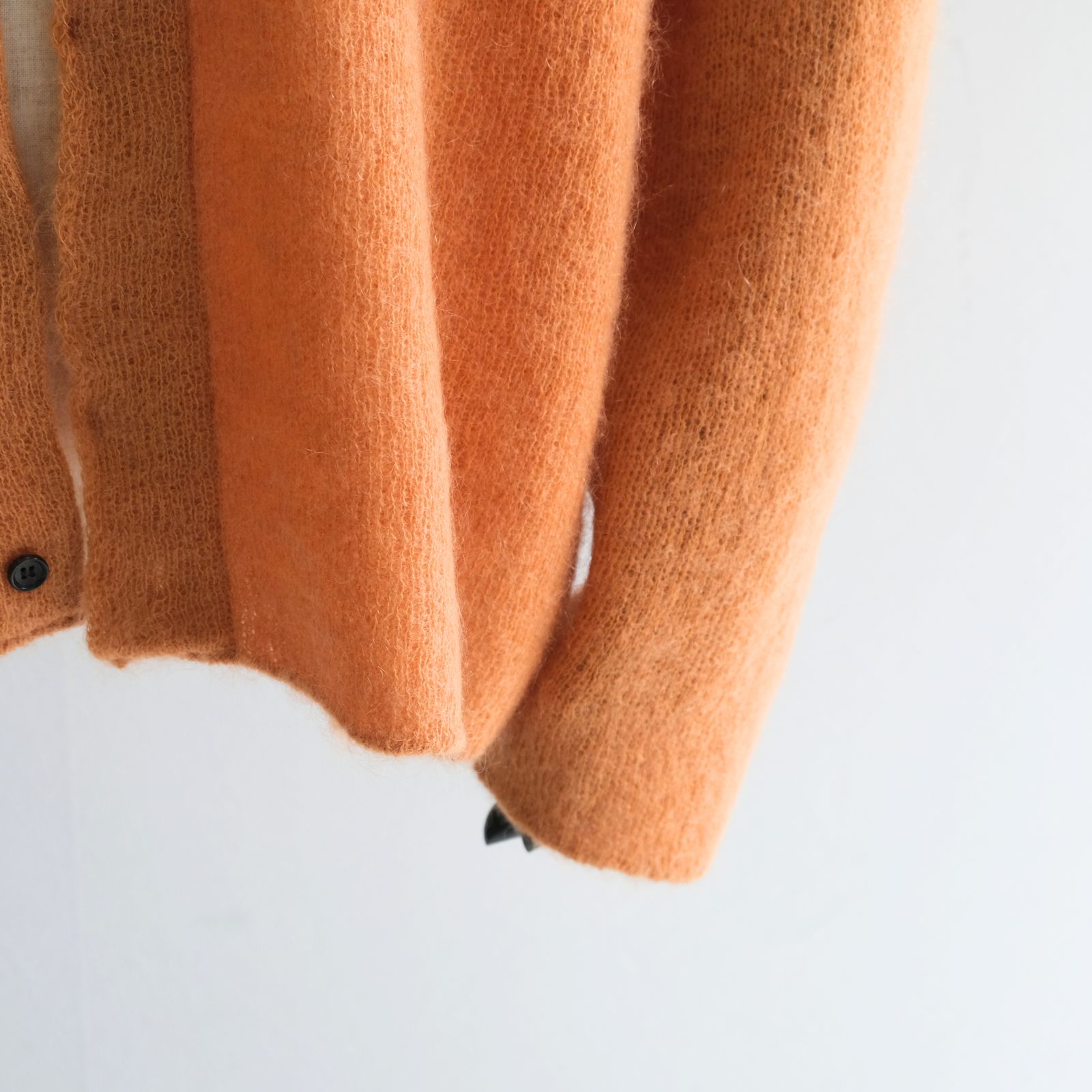 【残り1点】Kid Mohair Knit Shirts（Orange）