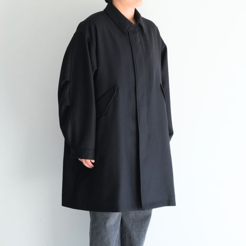 SUPER FINE LIGHT MELTON B/C FIELD COAT / コート /  / BLACK