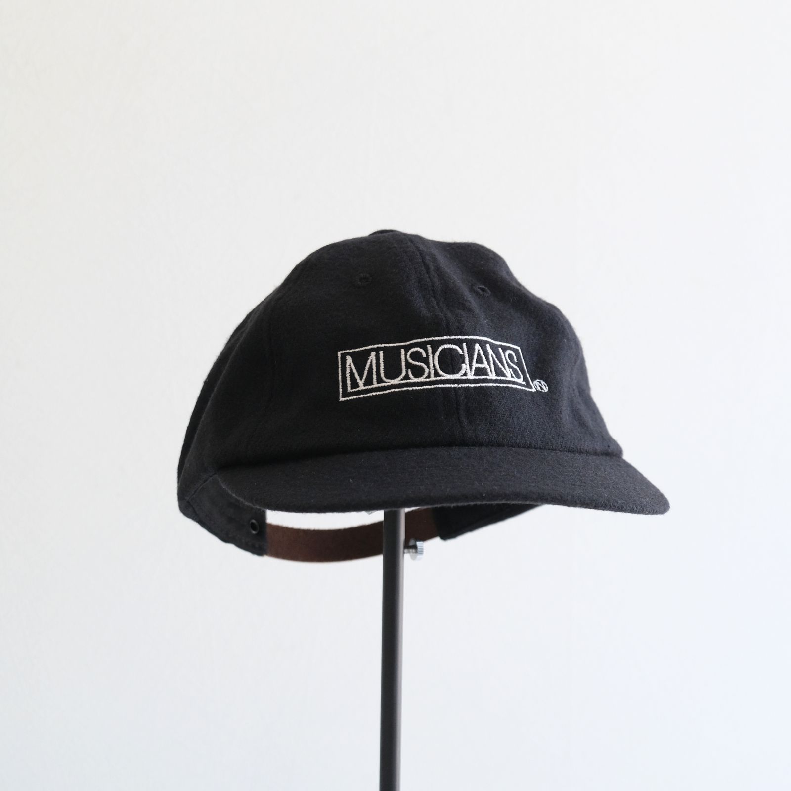 【残り1点】MUSICIANS WOOL B.B CAP（BLACK）