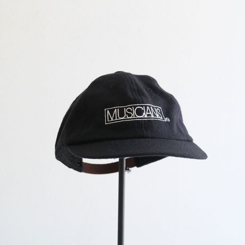 【残り1点】MUSICIANS WOOL B.B CAP（BLACK）