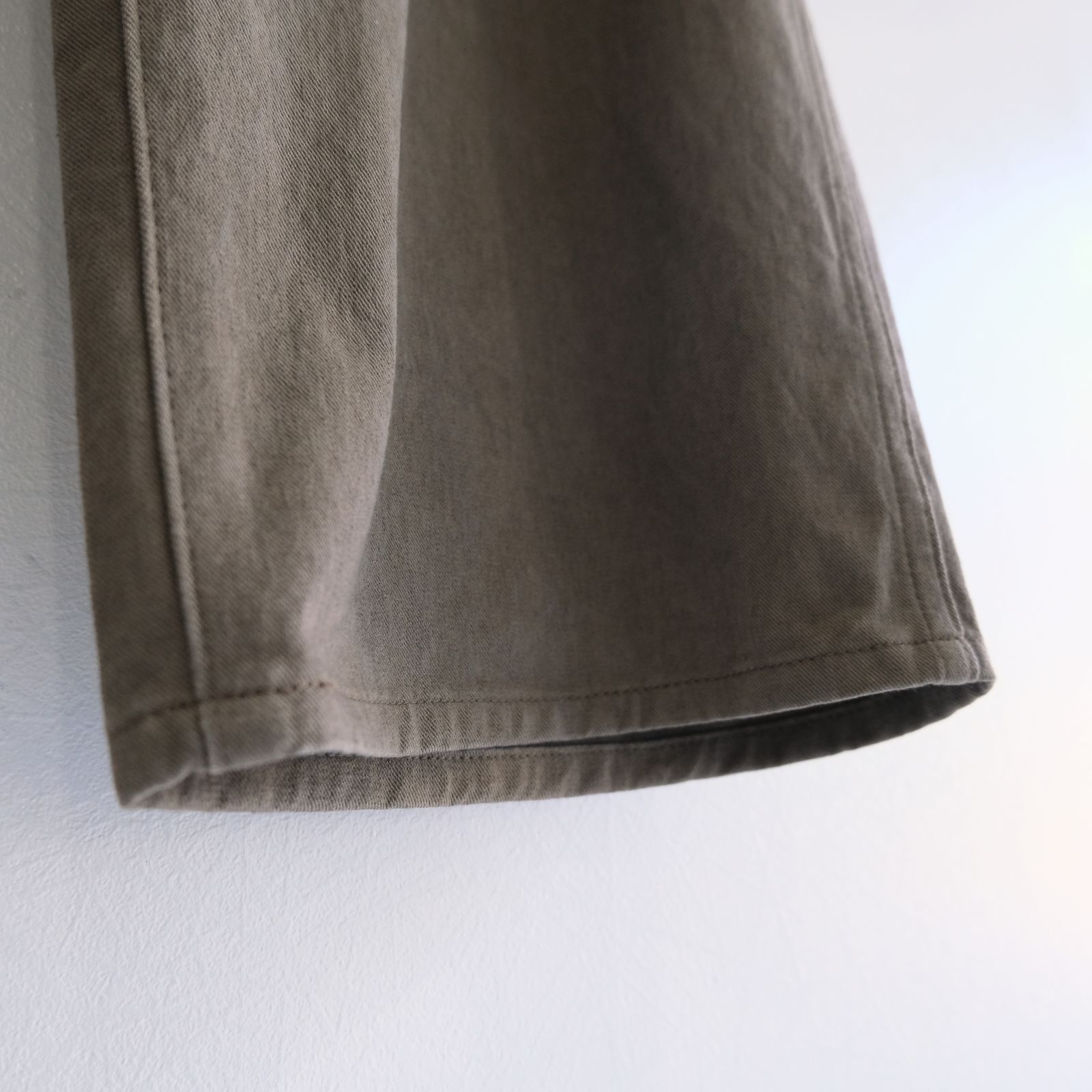 FADED CORKSCREW TWILL WORK PANTS（FADED BROWN）