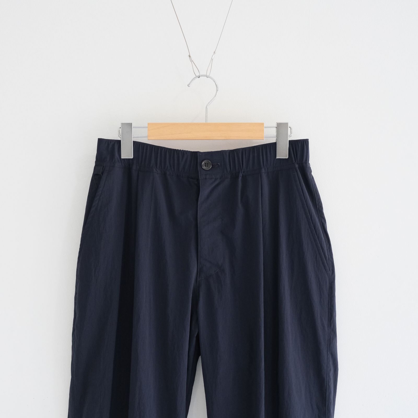 SHIBO NYLON SEASIDE PANTS / ナイロン / NAVY