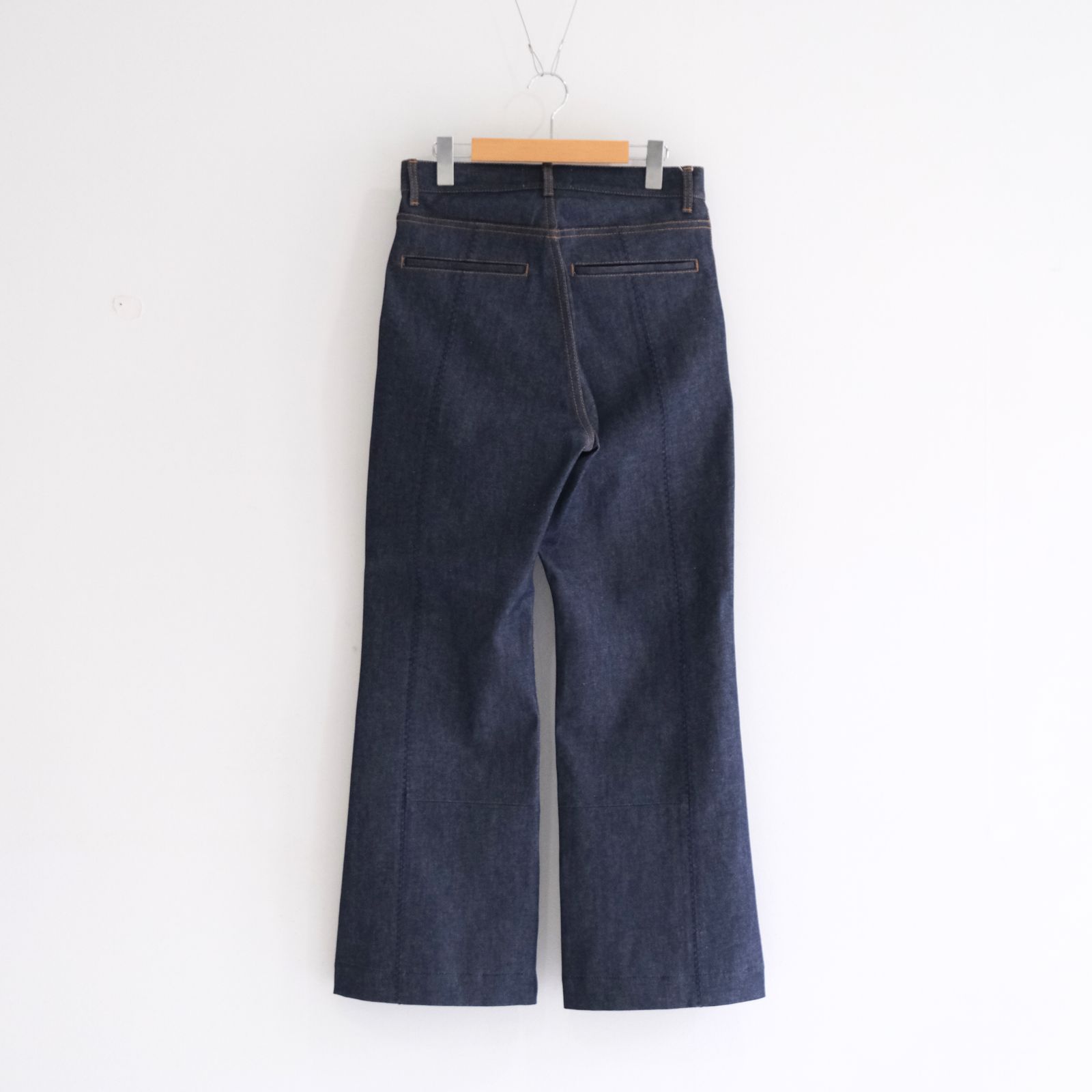 Rigiddenim Flared Pants / リジッドデニムフレアパンツ（Indigo）