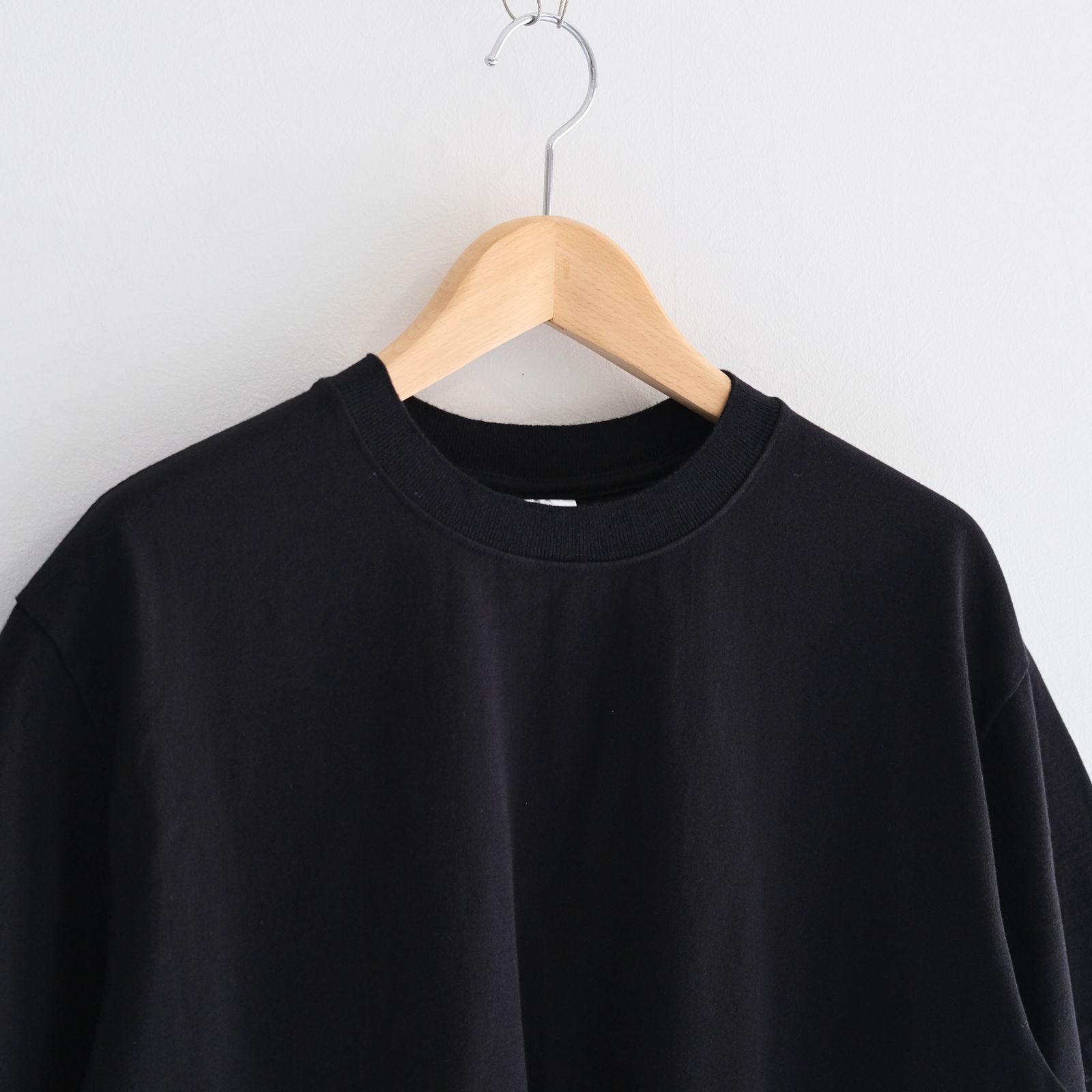NEW BASIC T-SHIRT〈SHORT SLEEVE〉/ Tシャツ / BLACK