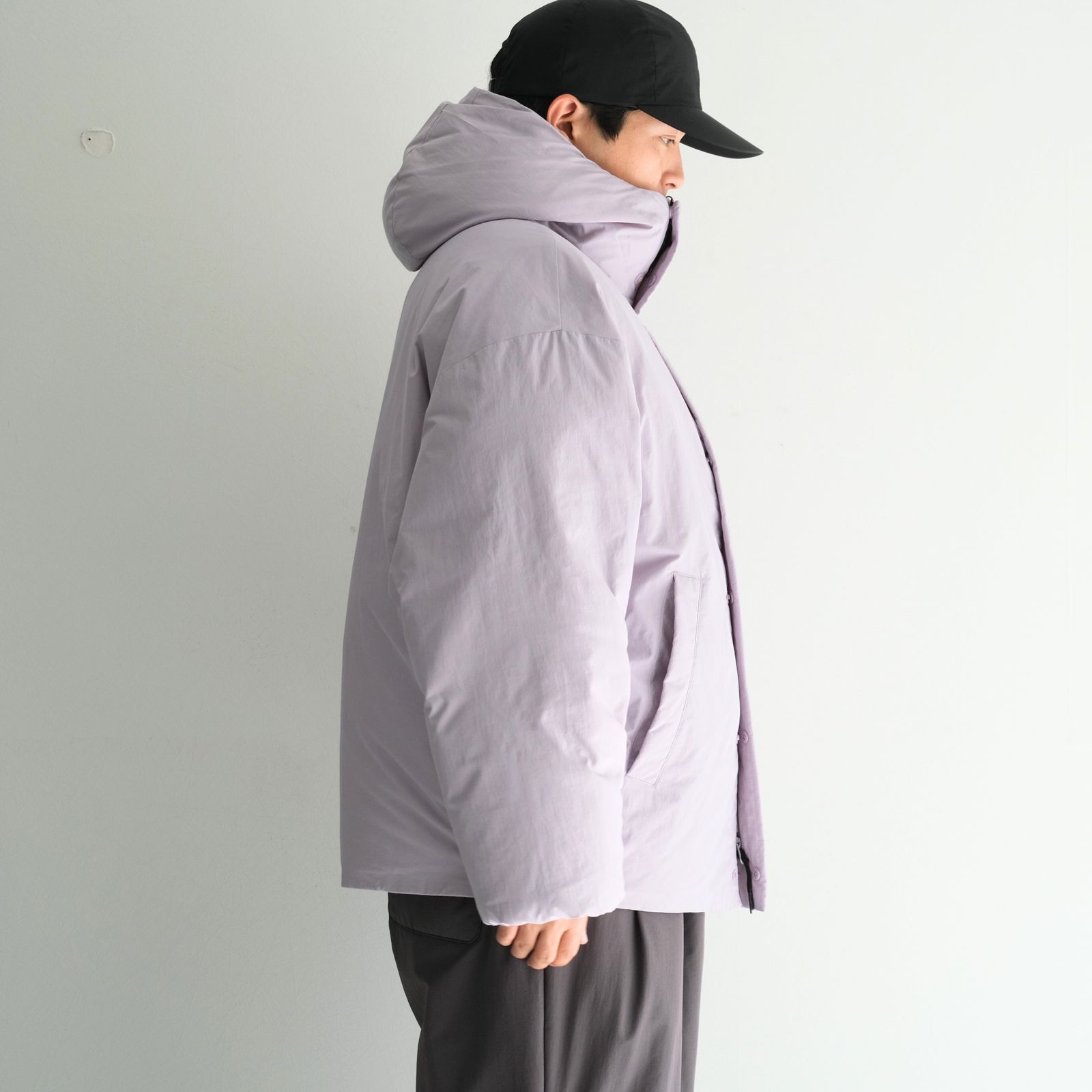 Snowman Hooded Down Jacket / ジャケット / ダウンジャケット / プレステージダックダウン / Light Purple